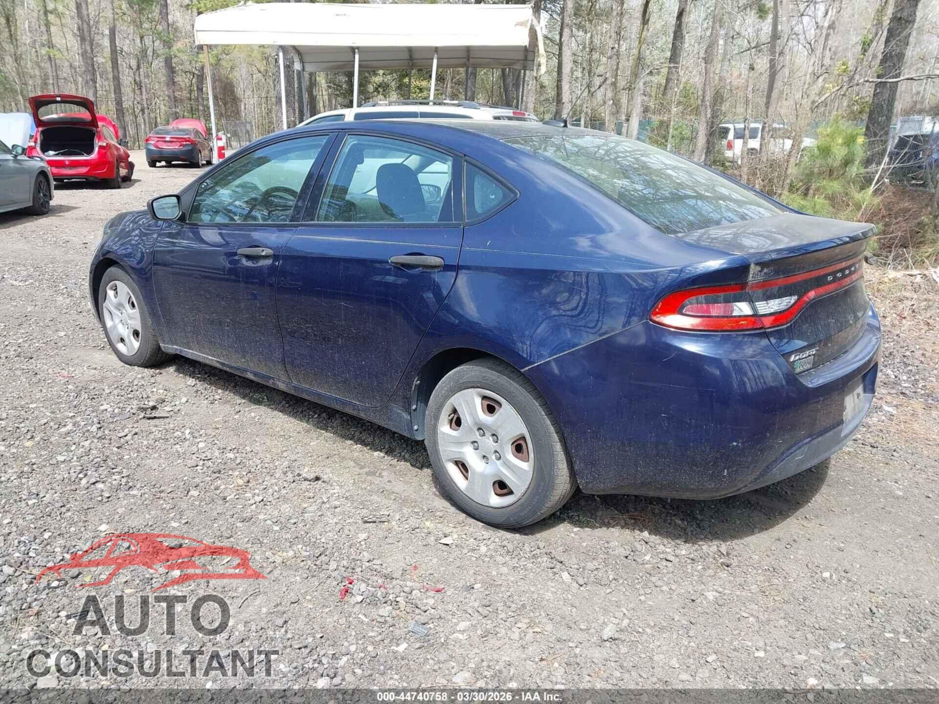 DODGE DART 2013 - 1C3CDFAA5DD184916