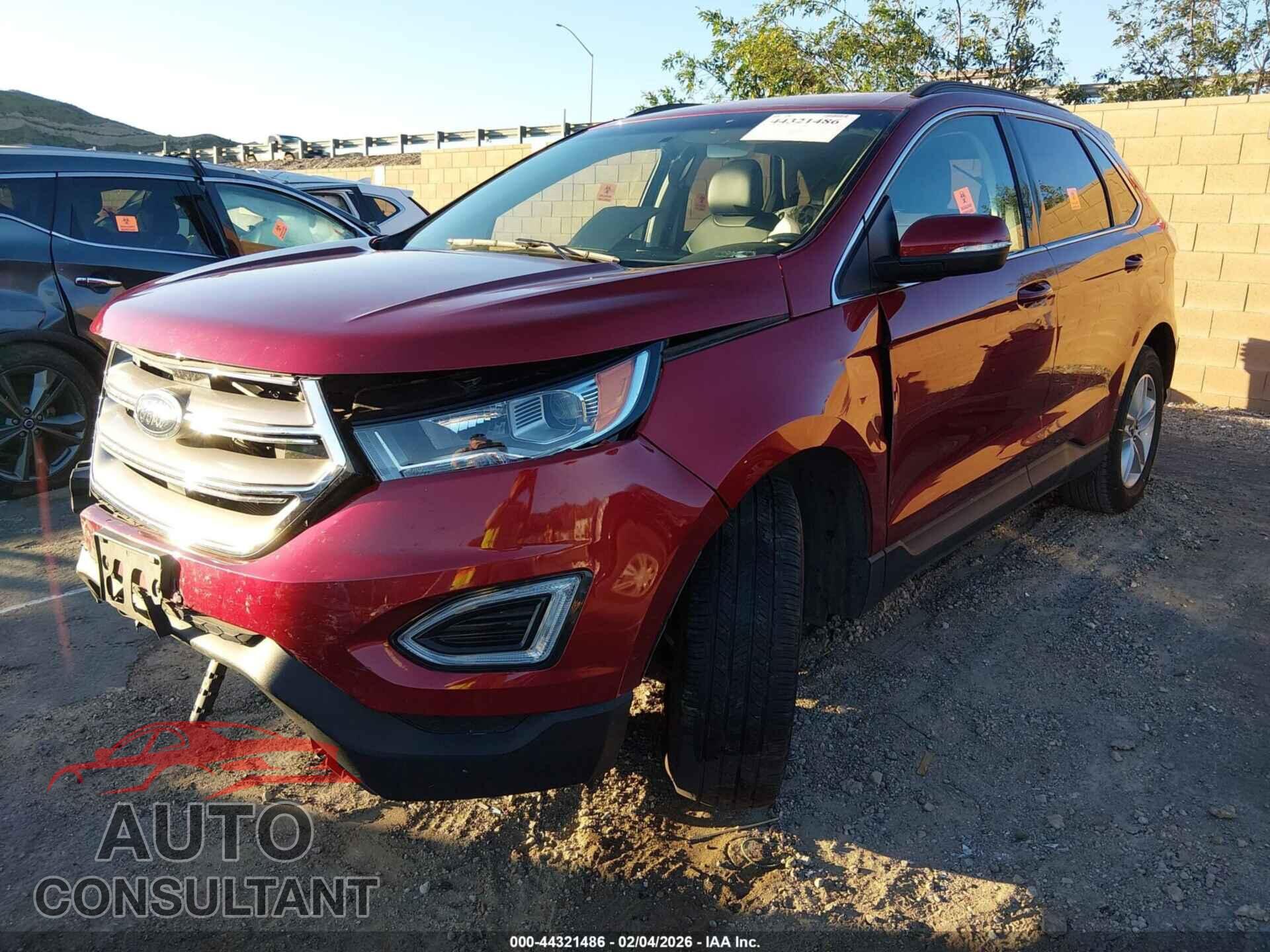 FORD EDGE 2017 - 2FMPK3J8XHBC09153