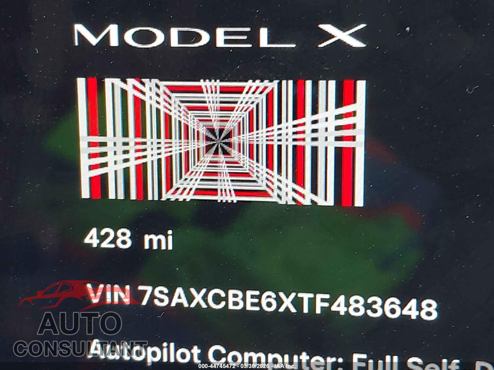 TESLA MODEL X 2026 - 7SAXCBE6XTF483648