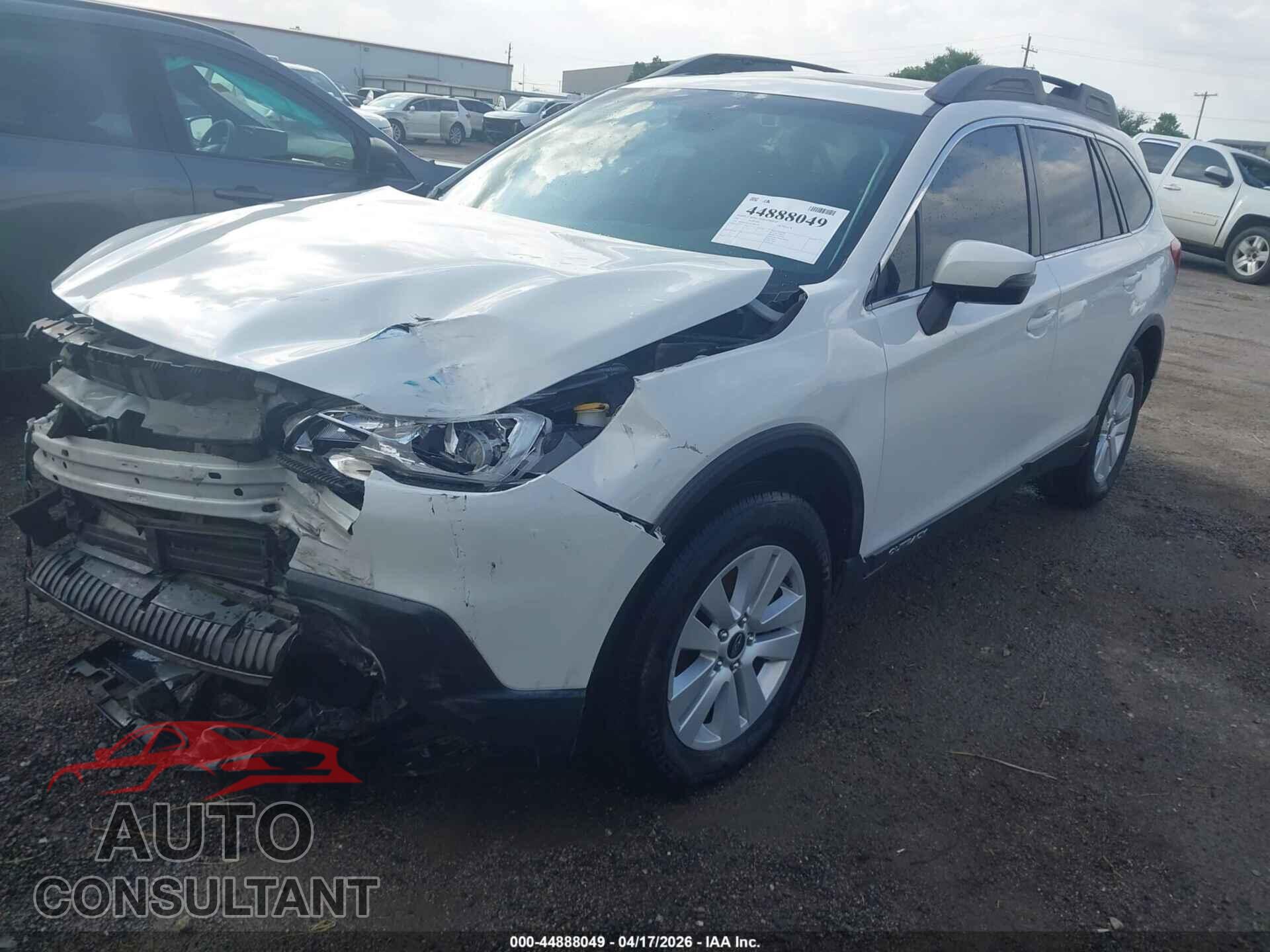 SUBARU OUTBACK 2017 - 4S4BSAHC7H3280190
