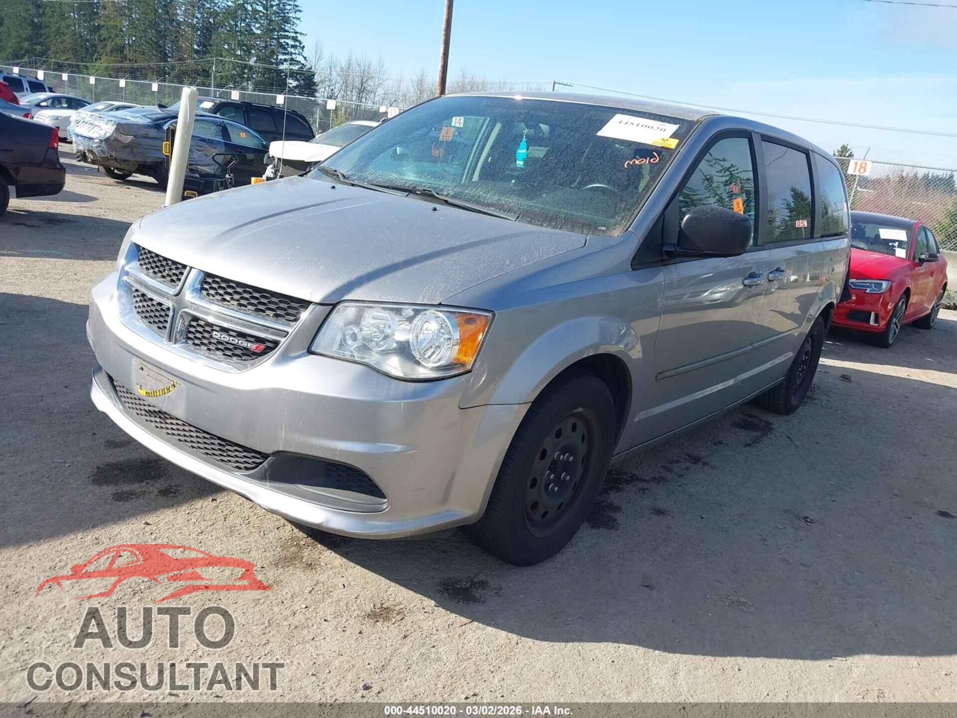 DODGE GRAND CARAVAN 2016 - 2C4RDGBG2GR209609