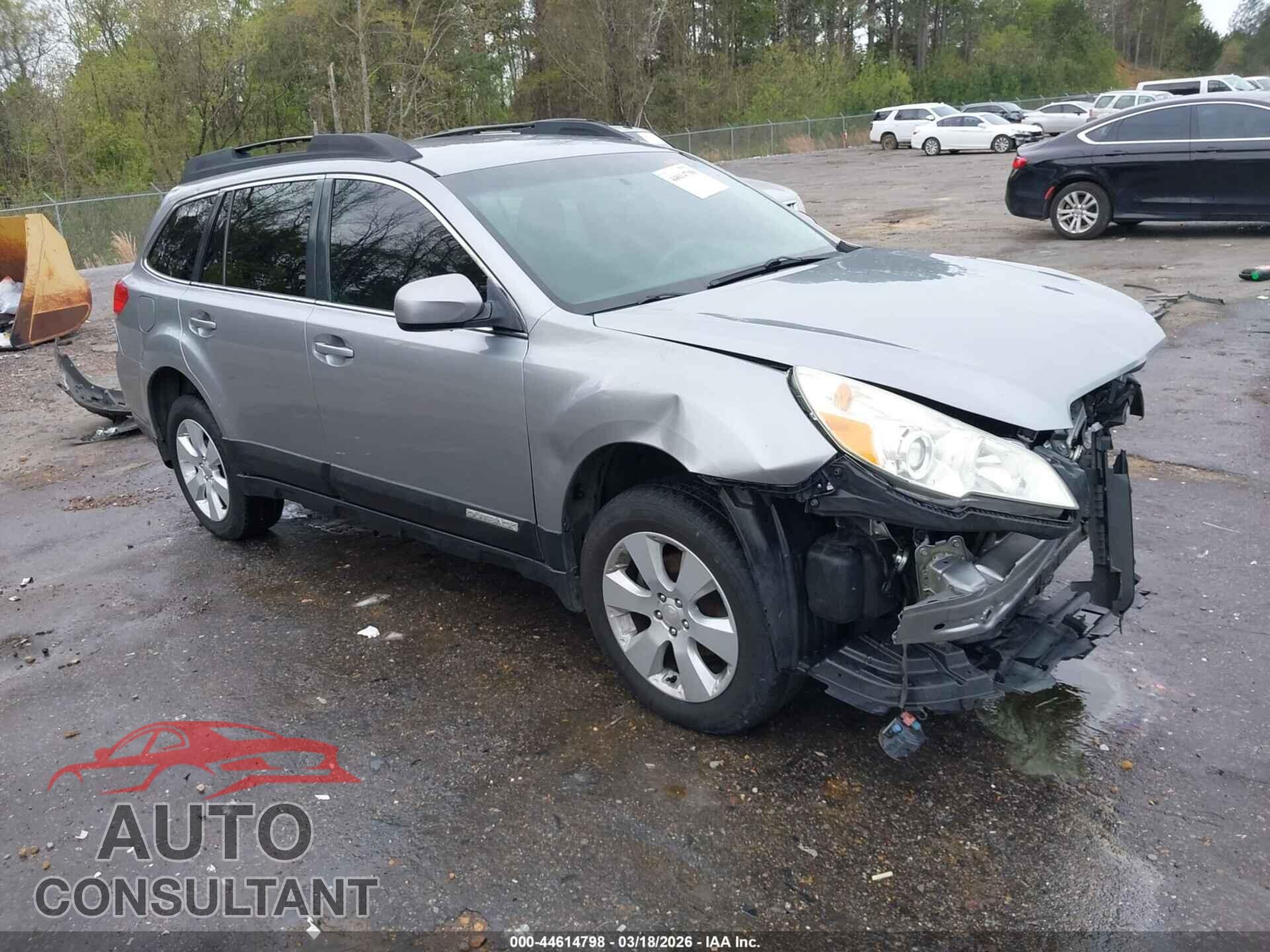 SUBARU OUTBACK 2011 - 4S4BRBCC3B3434636