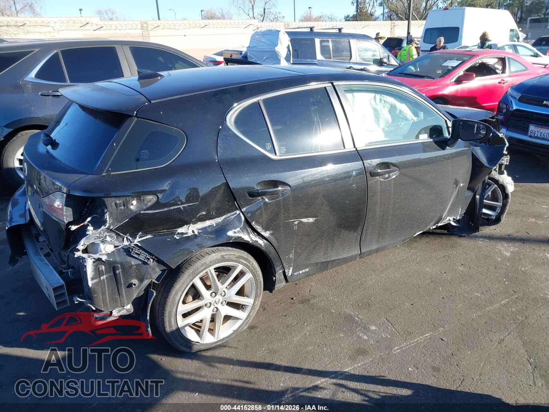 LEXUS CT 200H 2014 - JTHKD5BH2E2189287
