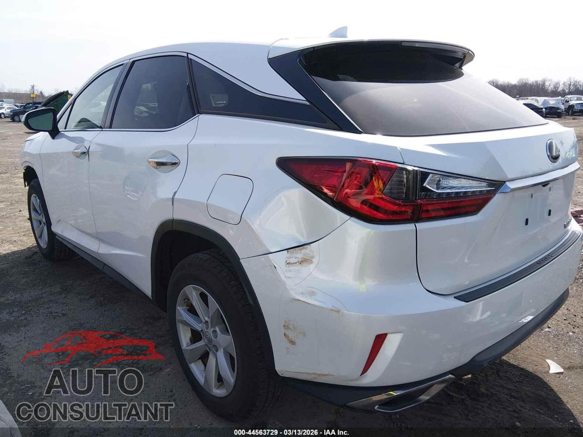 LEXUS RX 350 2017 - 2T2ZZMCA6HC037382