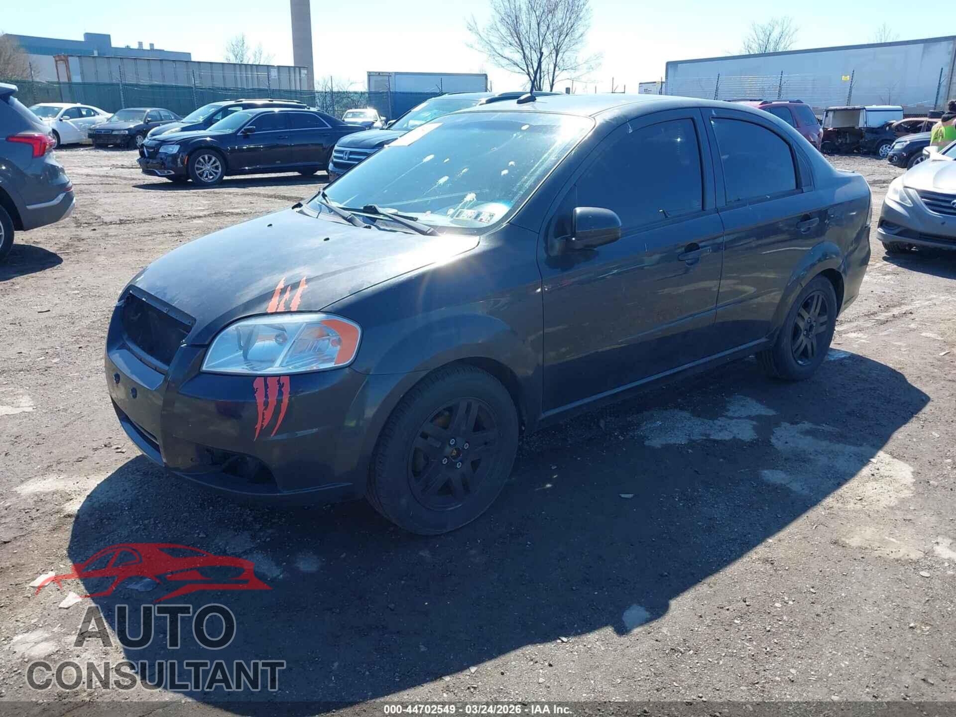 CHEVROLET AVEO 2011 - KL1TD5DE7BB186574
