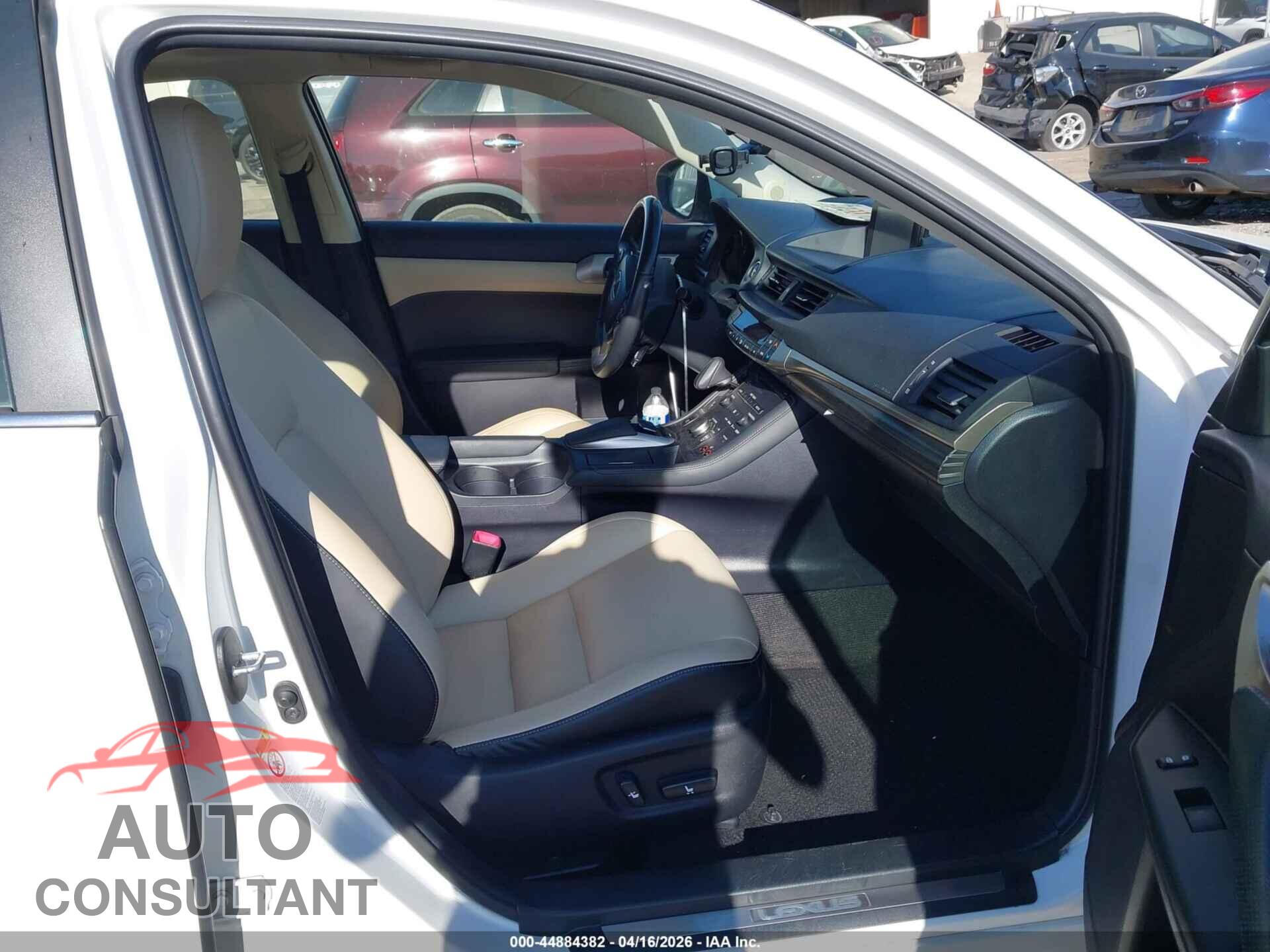 LEXUS CT 200H 2014 - JTHKD5BH2E2195607