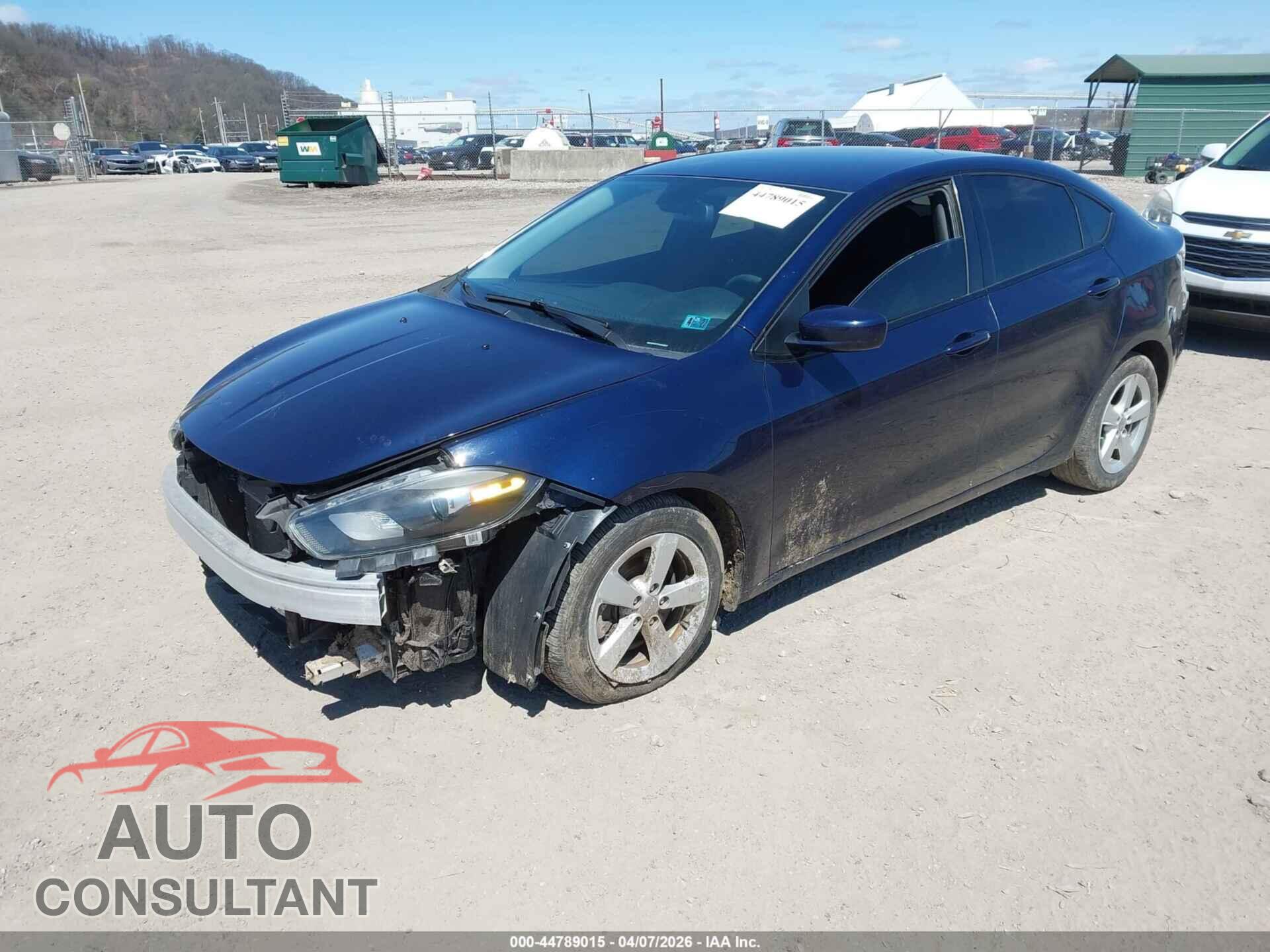 DODGE DART 2015 - 1C3CDFBB5FD237205