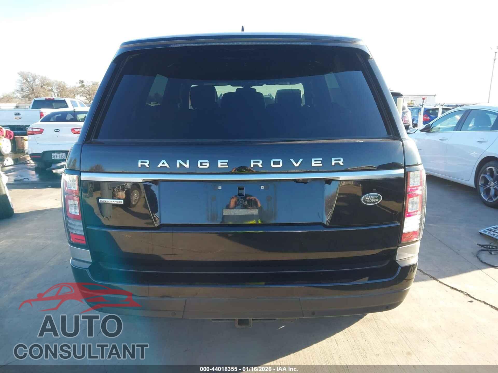 LAND ROVER RANGE ROVER 2016 - SALGS3EF5GA264447