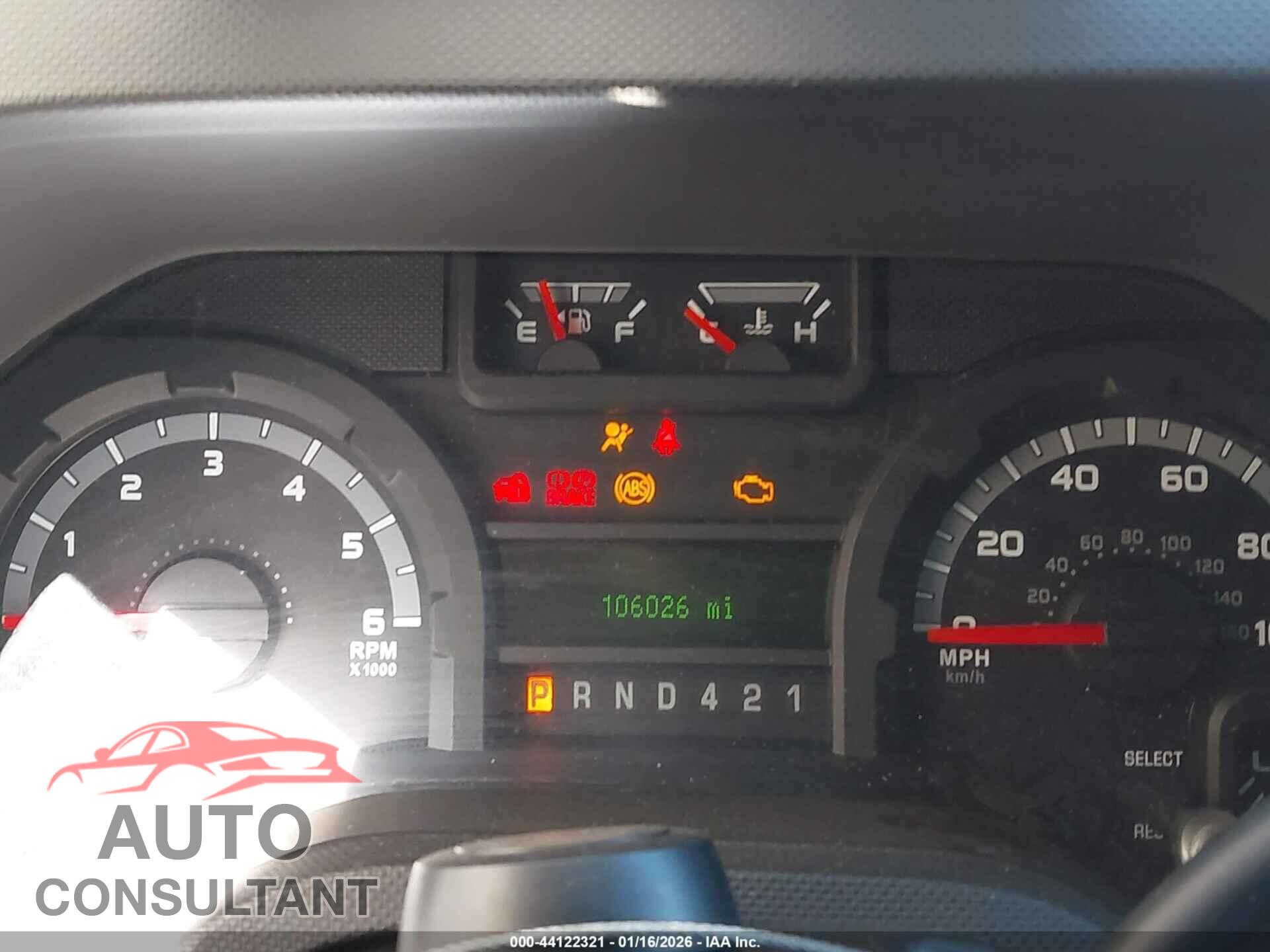 FORD E-450 CUTAWAY 2017 - 1FDXE4FS8HDC44642