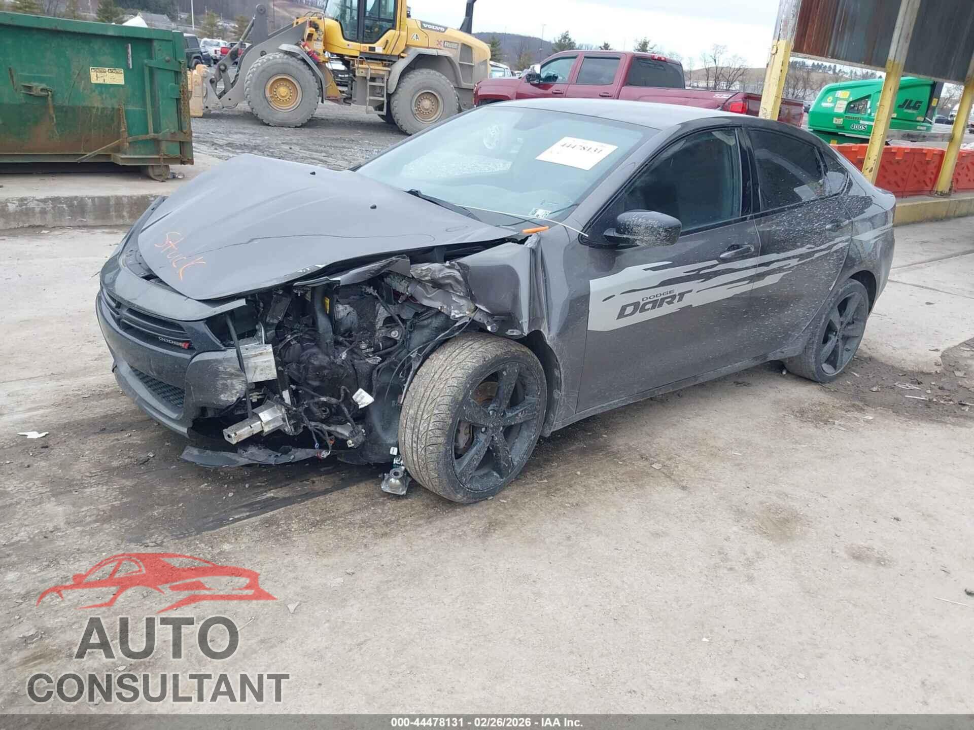 DODGE DART 2015 - 1C3CDFBB1FD435134