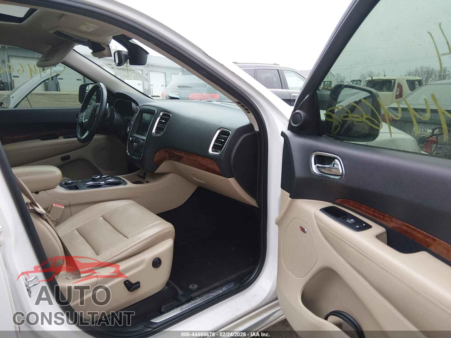 DODGE DURANGO 2017 - 1C4SDJET8HC752464