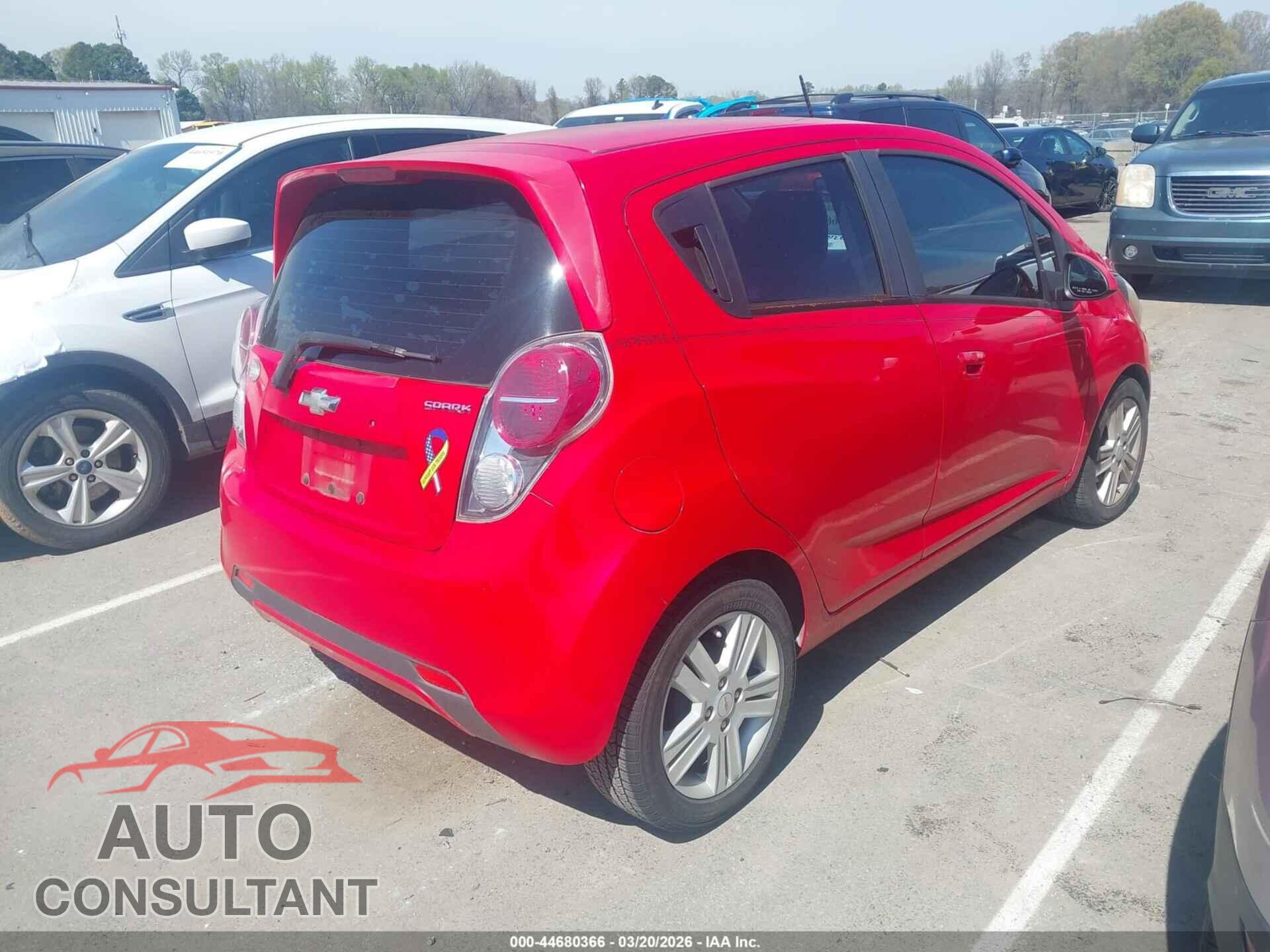 CHEVROLET SPARK 2014 - KL8CD6S97EC436732