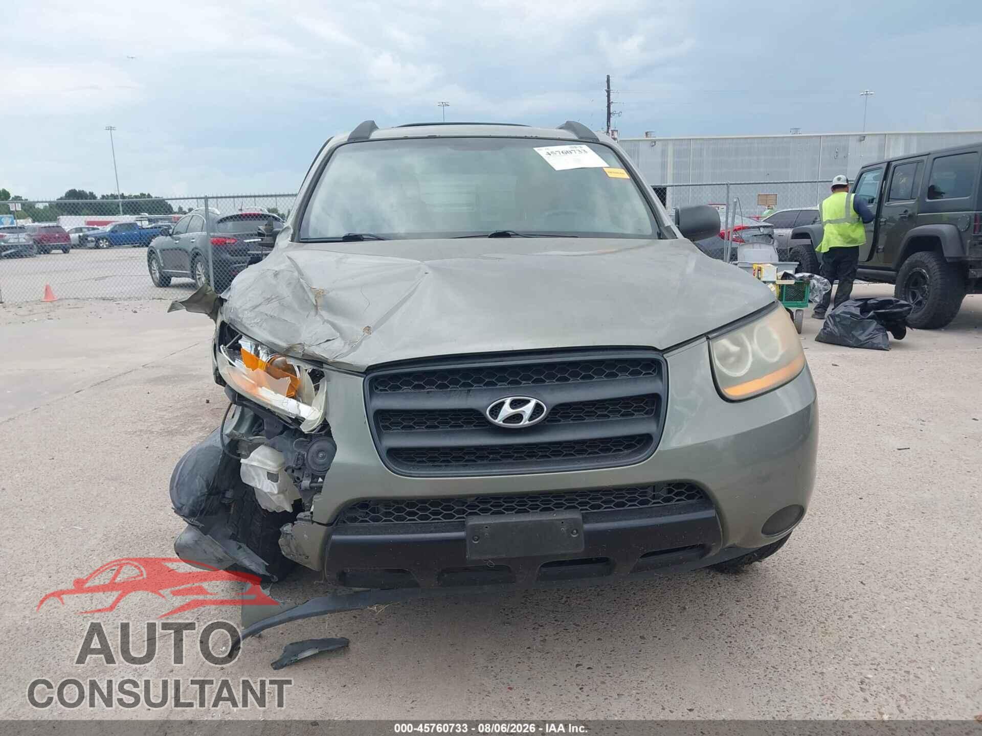 HYUNDAI SANTA FE 2009 - 5NMSG13D69H257248