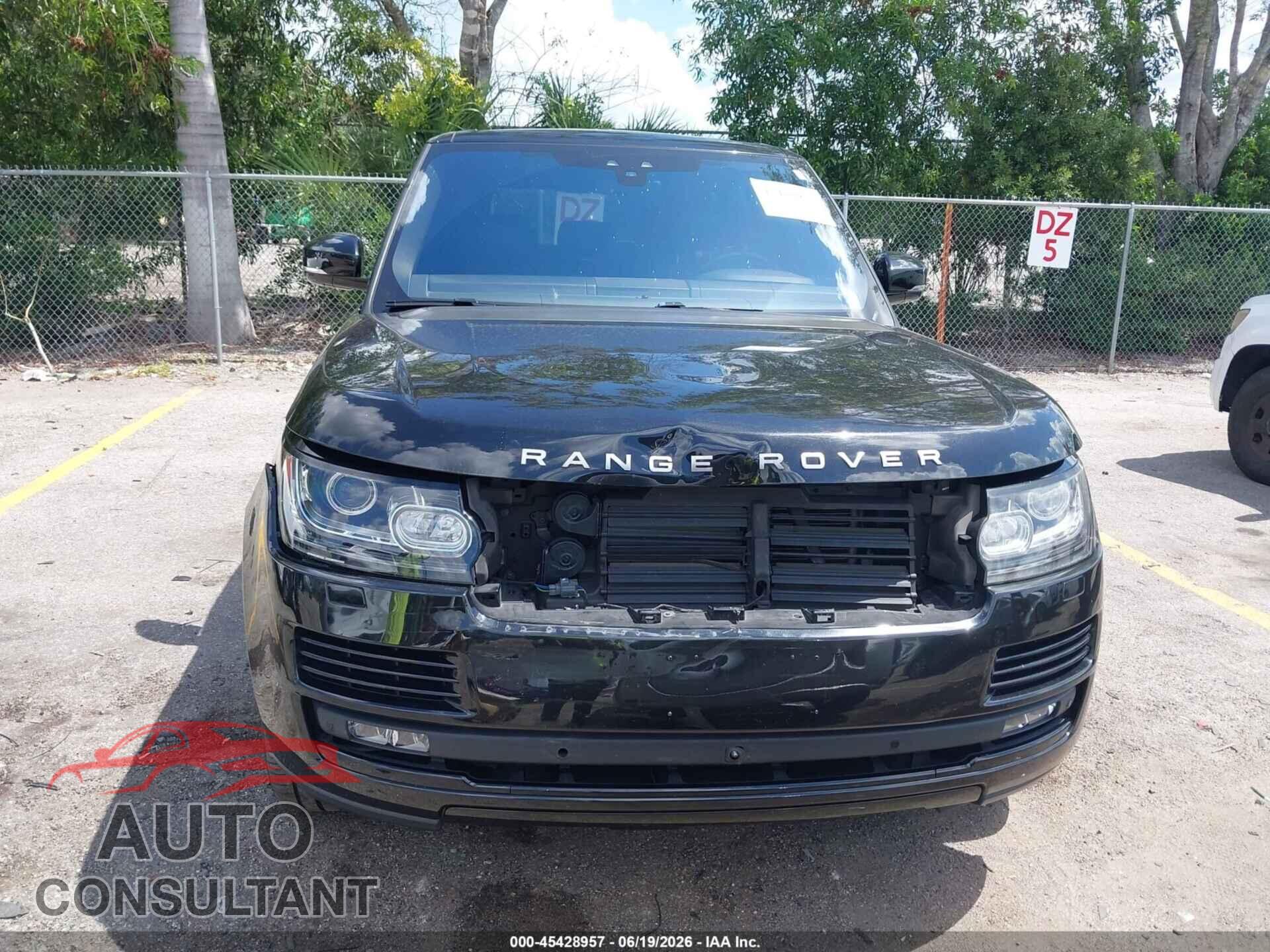 LAND ROVER RANGE ROVER 2017 - SALGS2FE3HA328535