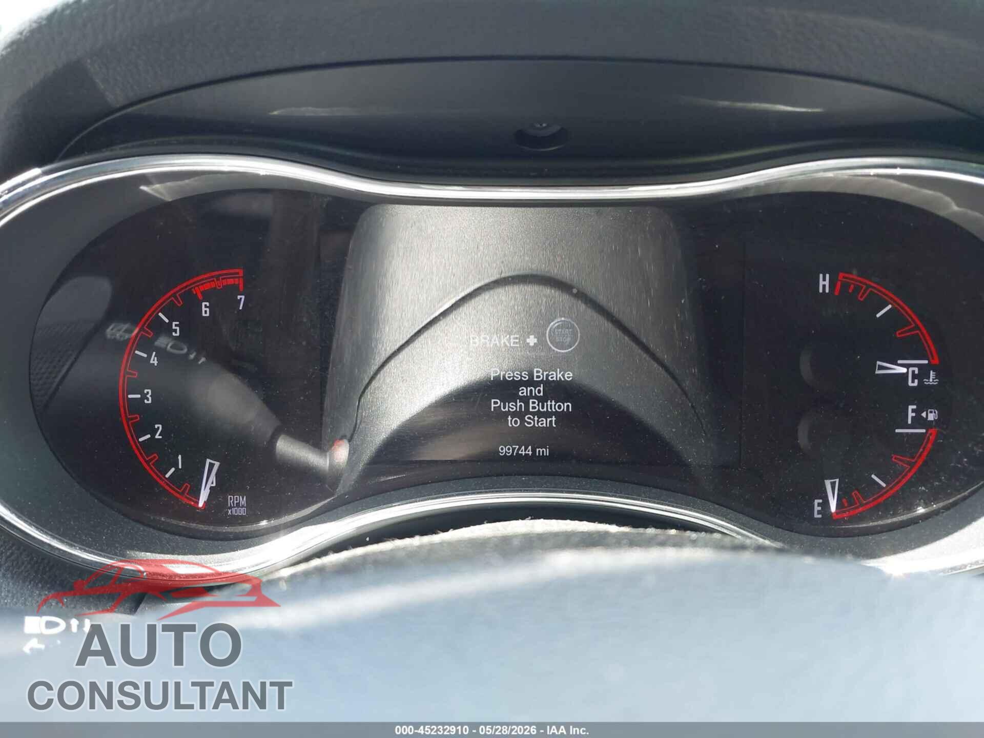 DODGE DURANGO 2014 - 1C4SDJET9EC597015