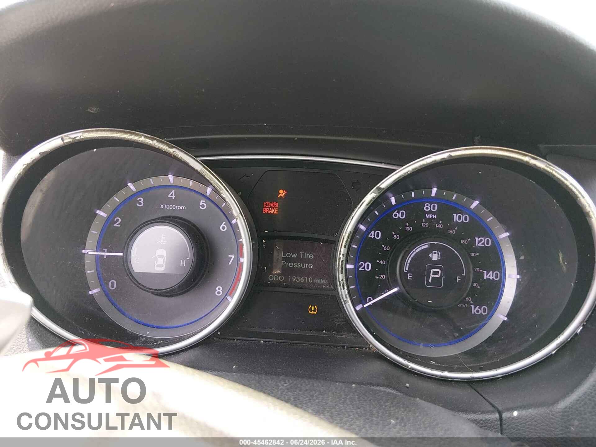 HYUNDAI SONATA 2011 - 5NPEC4AC3BH198687