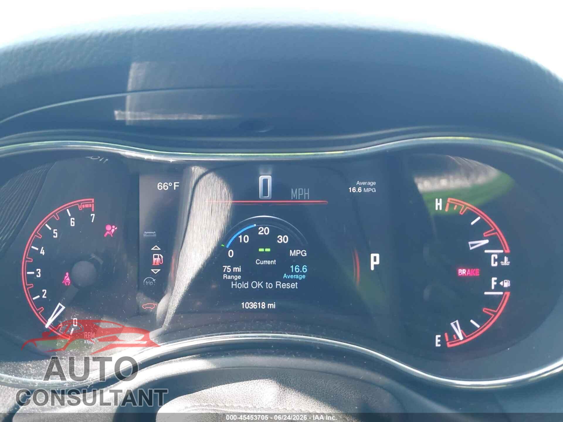 DODGE DURANGO 2015 - 1C4RDJDG1FC148321