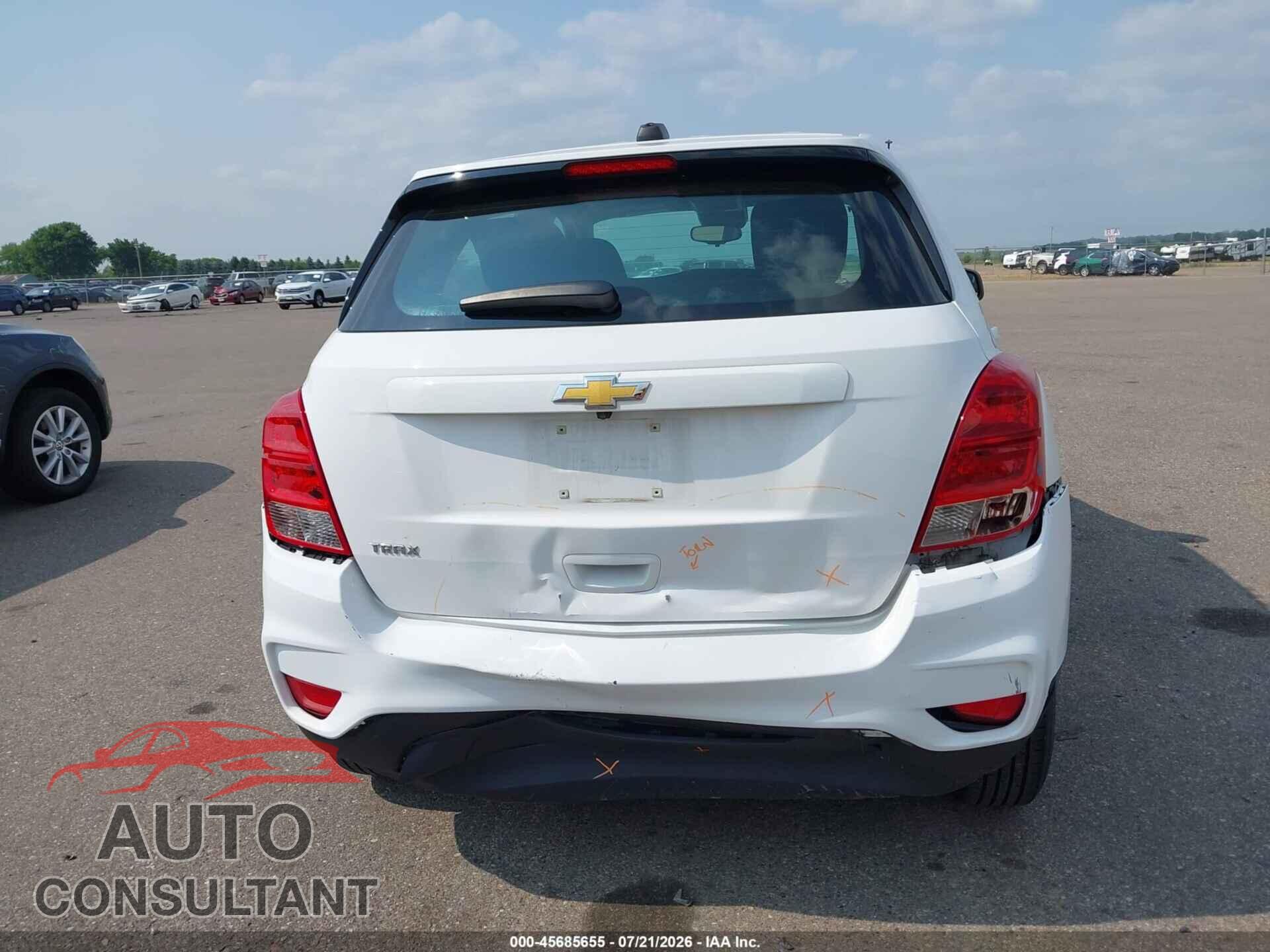 CHEVROLET TRAX 2019 - 3GNCJKSB3KL128122