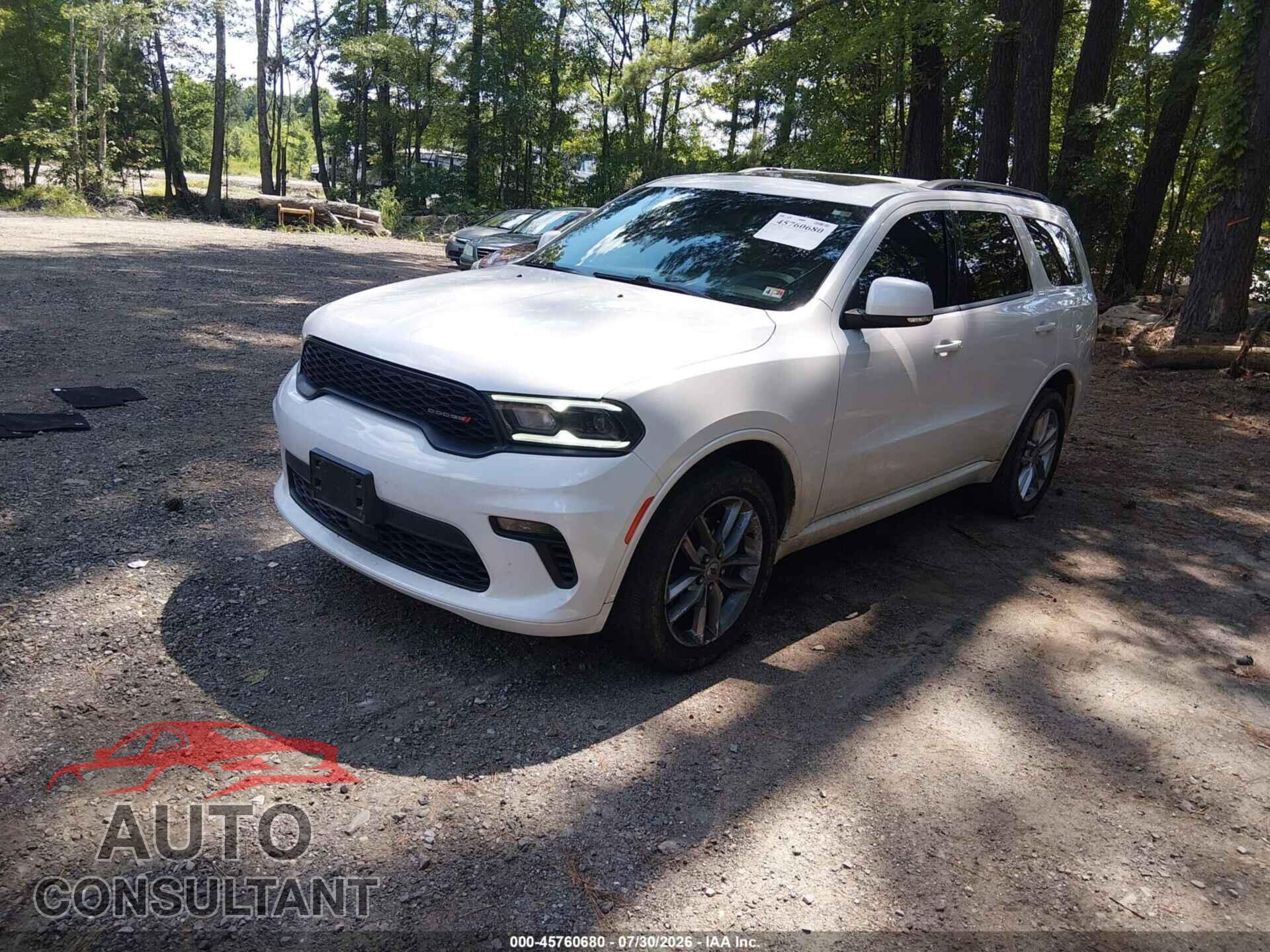 DODGE DURANGO 2021 - 1C4RDJDG4MC576199