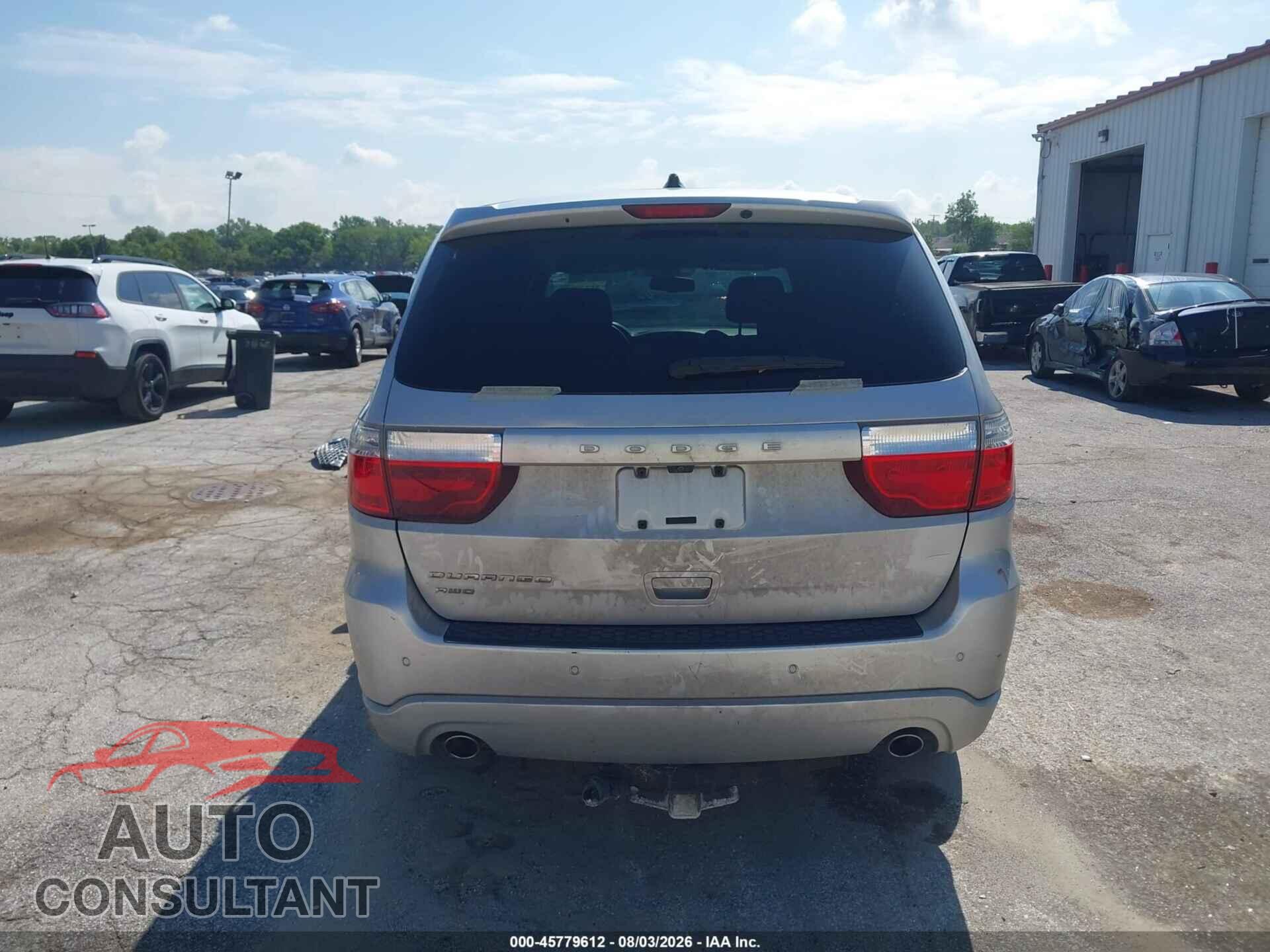 DODGE DURANGO 2013 - 1C4RDJAG8DC616532