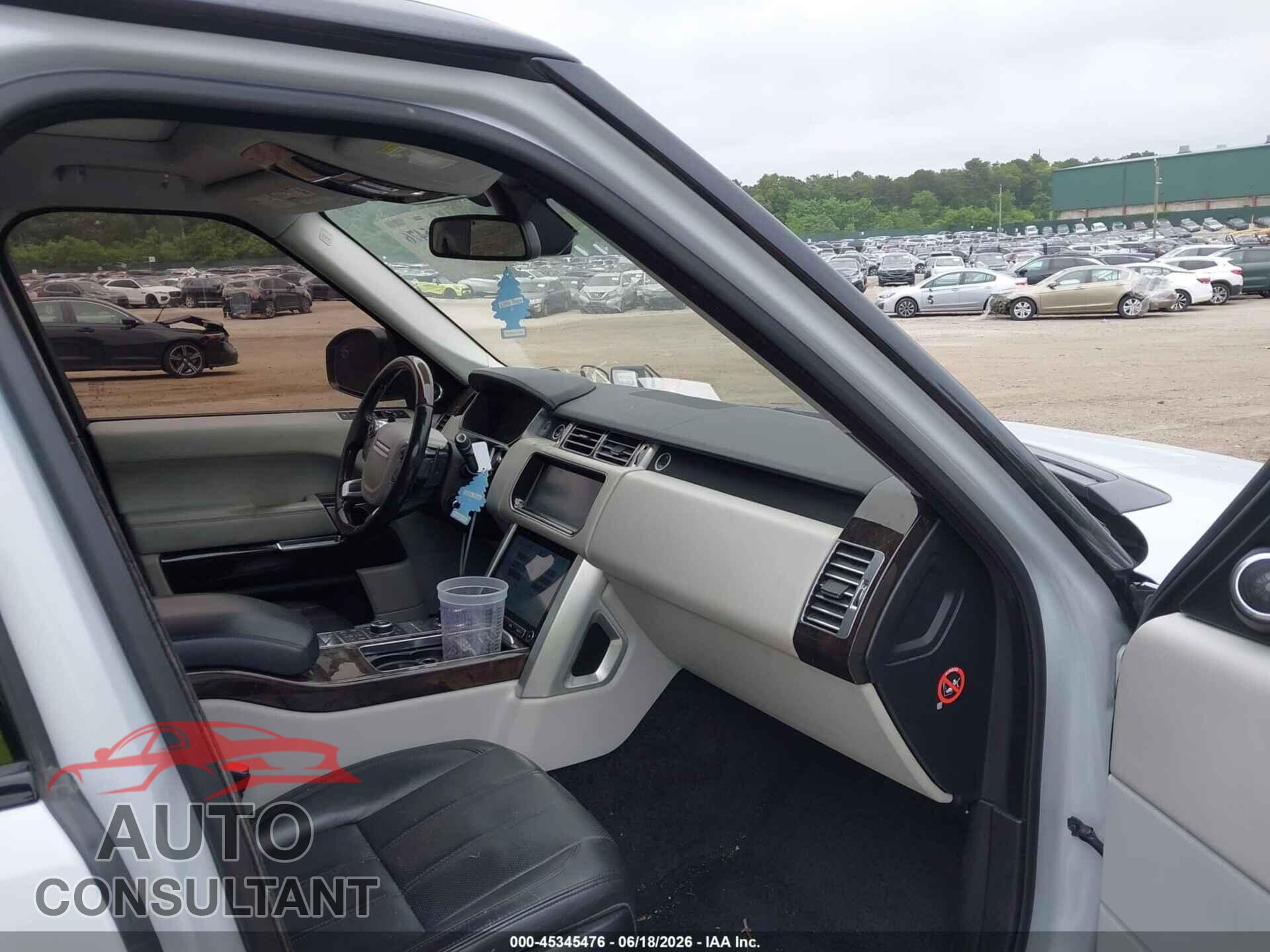 LAND ROVER RANGE ROVER 2016 - SALGS2VF0GA257254