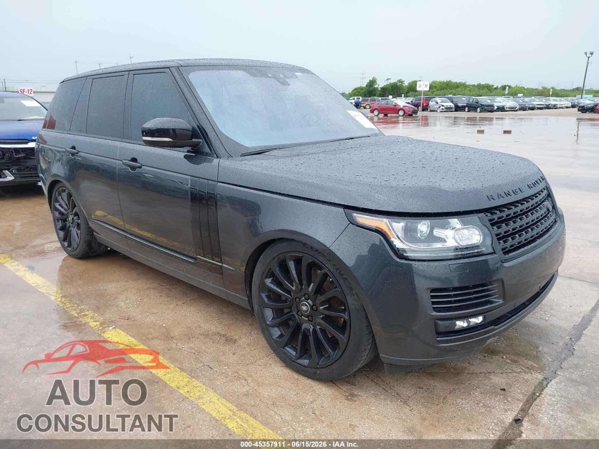 LAND ROVER RANGE ROVER 2017 - SALGS2FE2HA354091