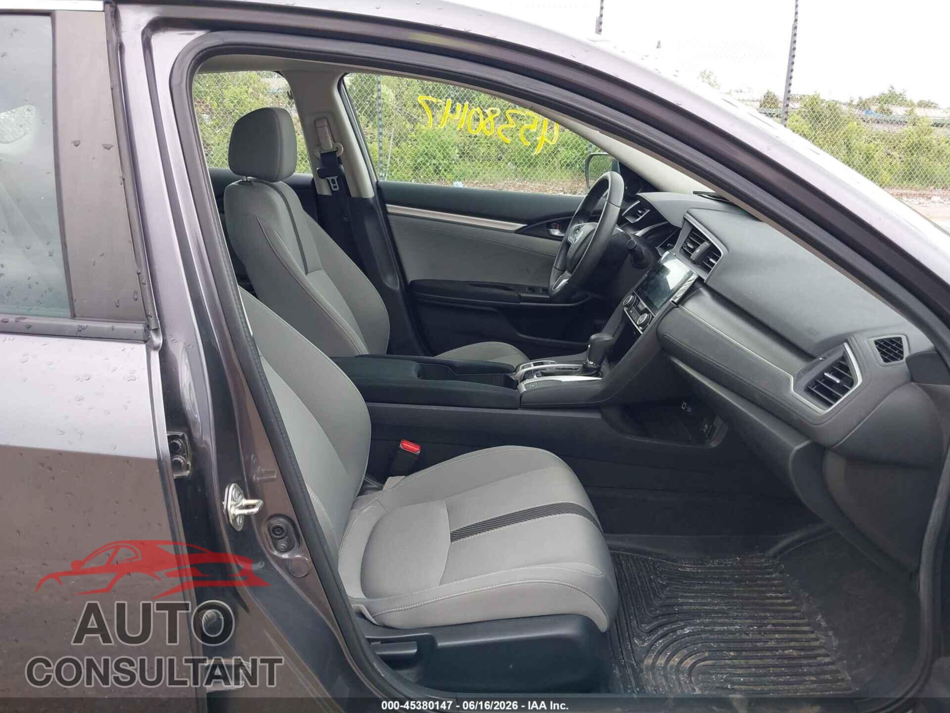 HONDA CIVIC 2017 - 19XFC2F70HE044794