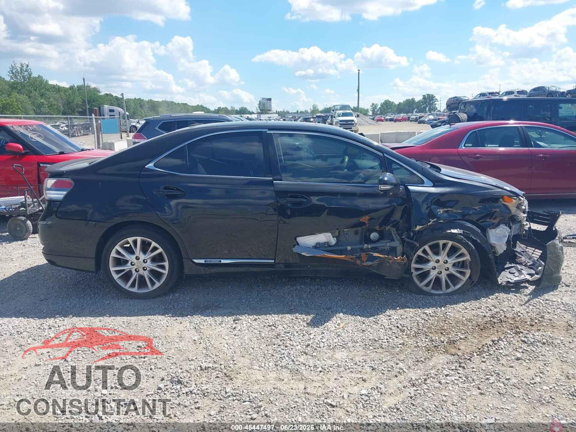 LEXUS HS 250H 2010 - JTHBB1BA8A2025148