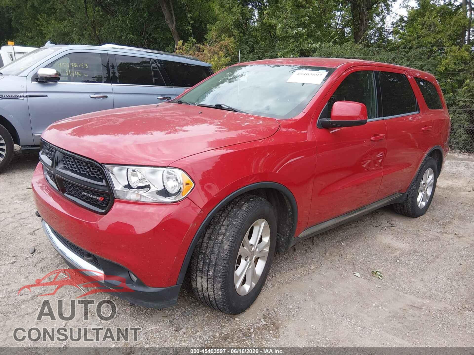 DODGE DURANGO 2013 - 1C4SDJFT8DC670002
