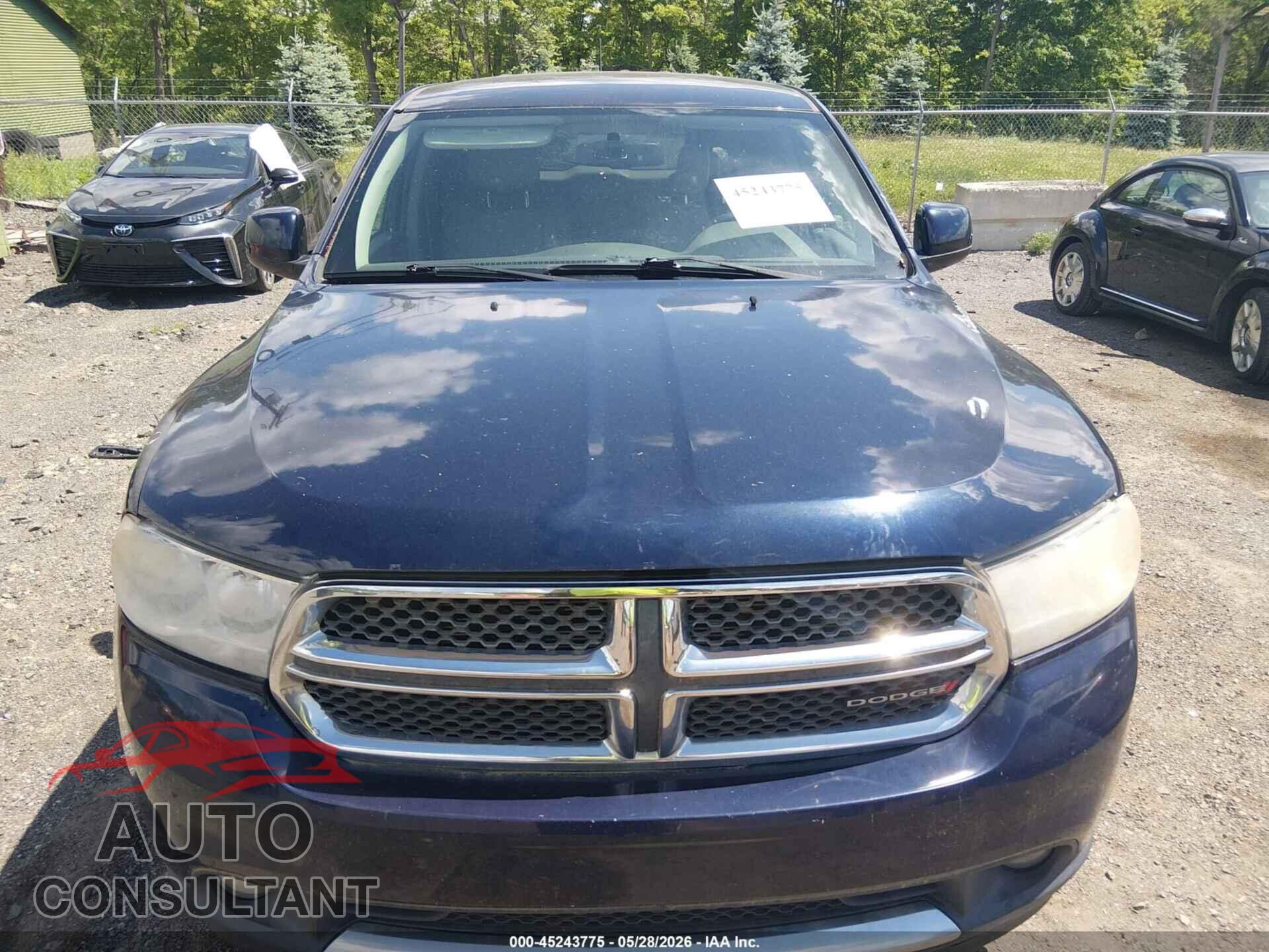 DODGE DURANGO 2013 - 1C4RDHAG5DC582803