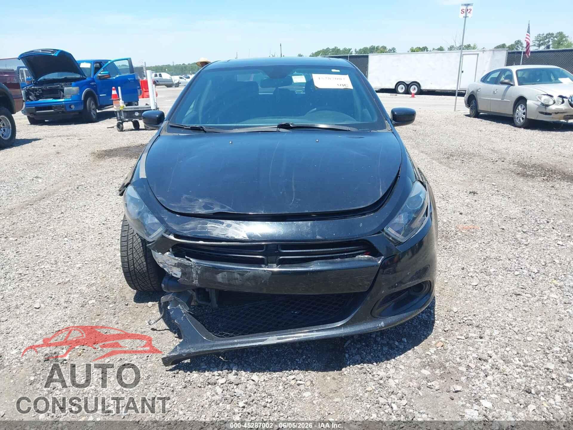 DODGE DART 2016 - 1C3CDFFA8GD791275