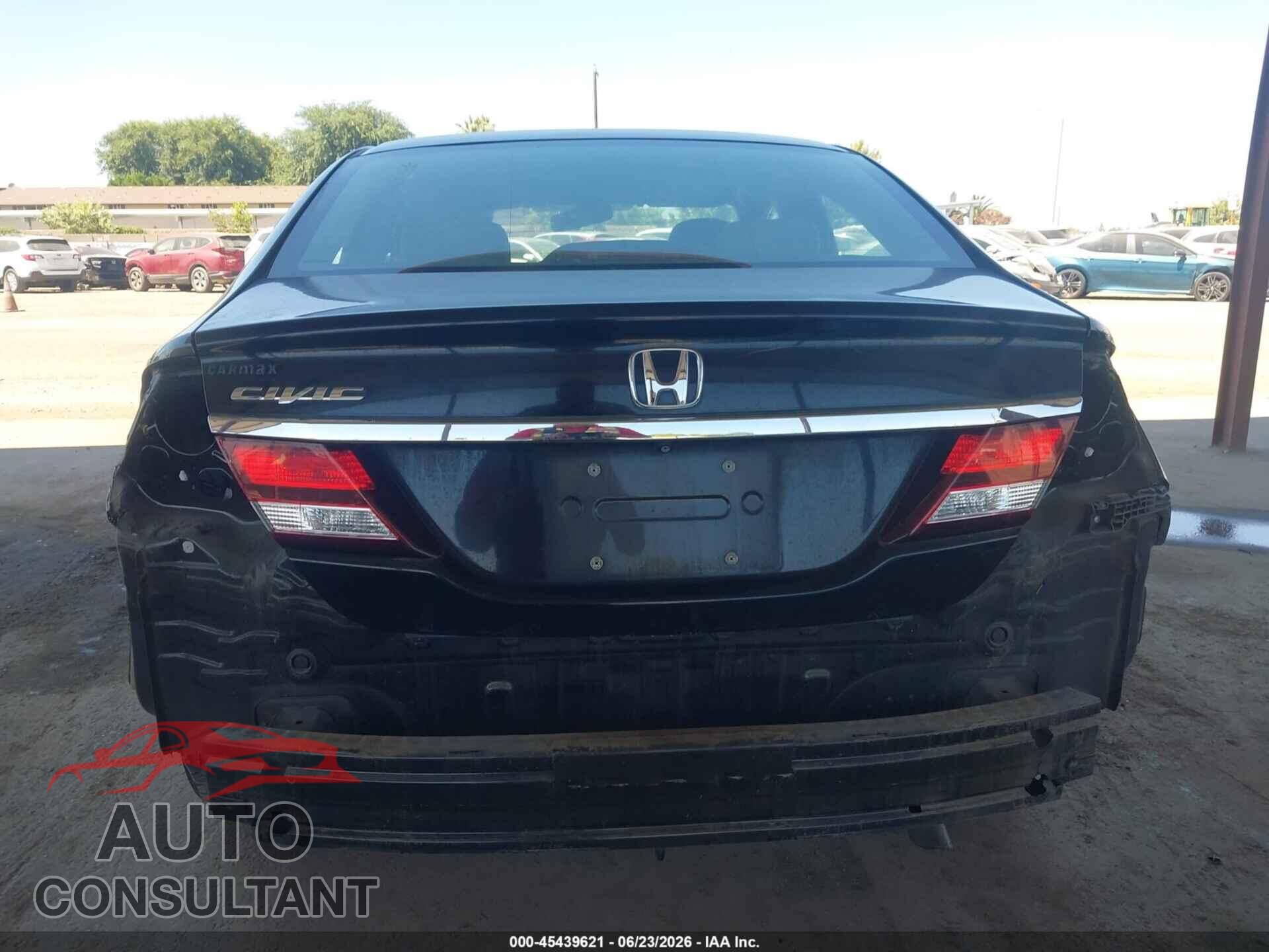 HONDA CIVIC 2013 - 19XFB2F5XDE295088