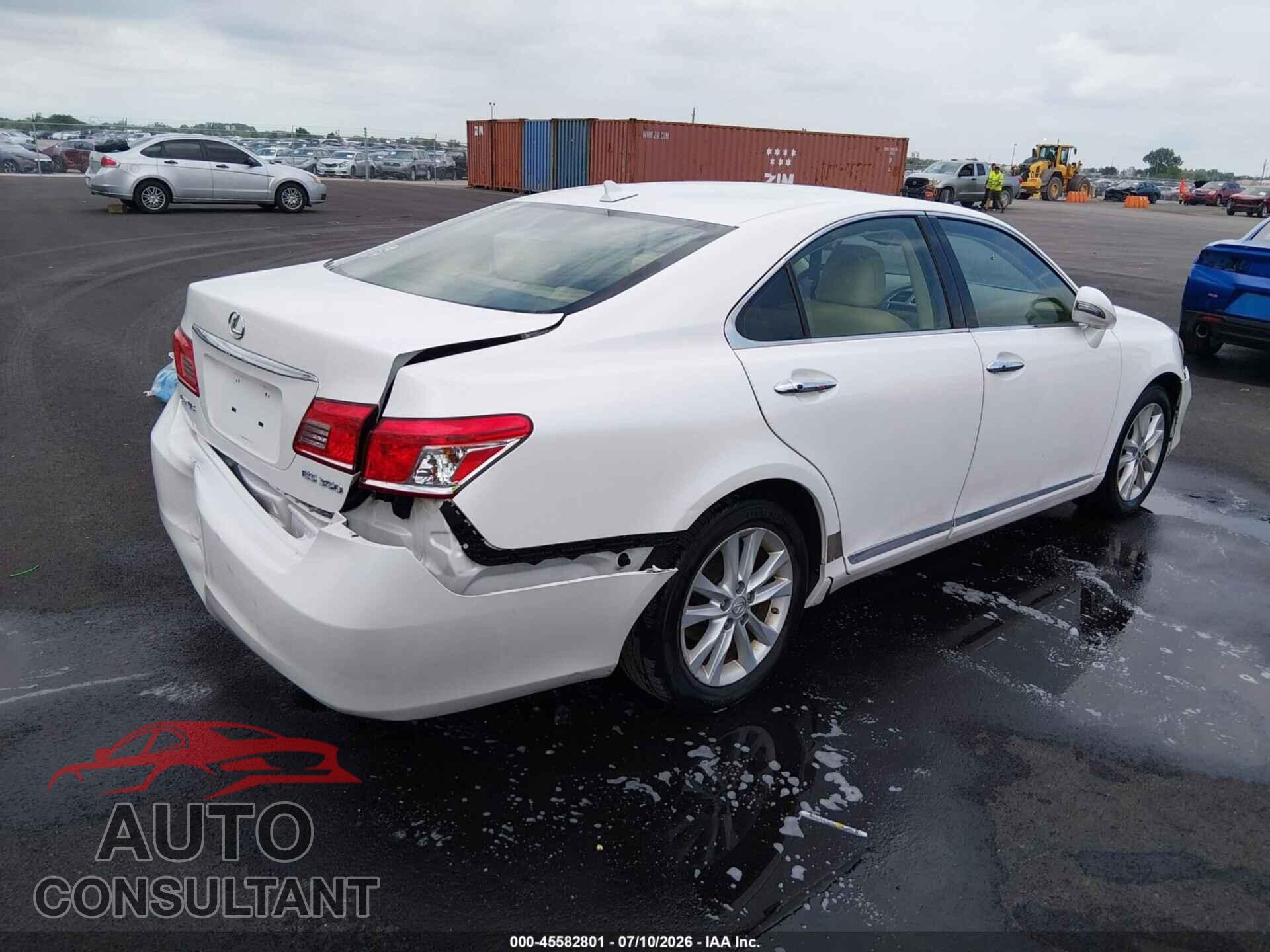 LEXUS ES 350 2010 - JTHBK1EG5A2396347