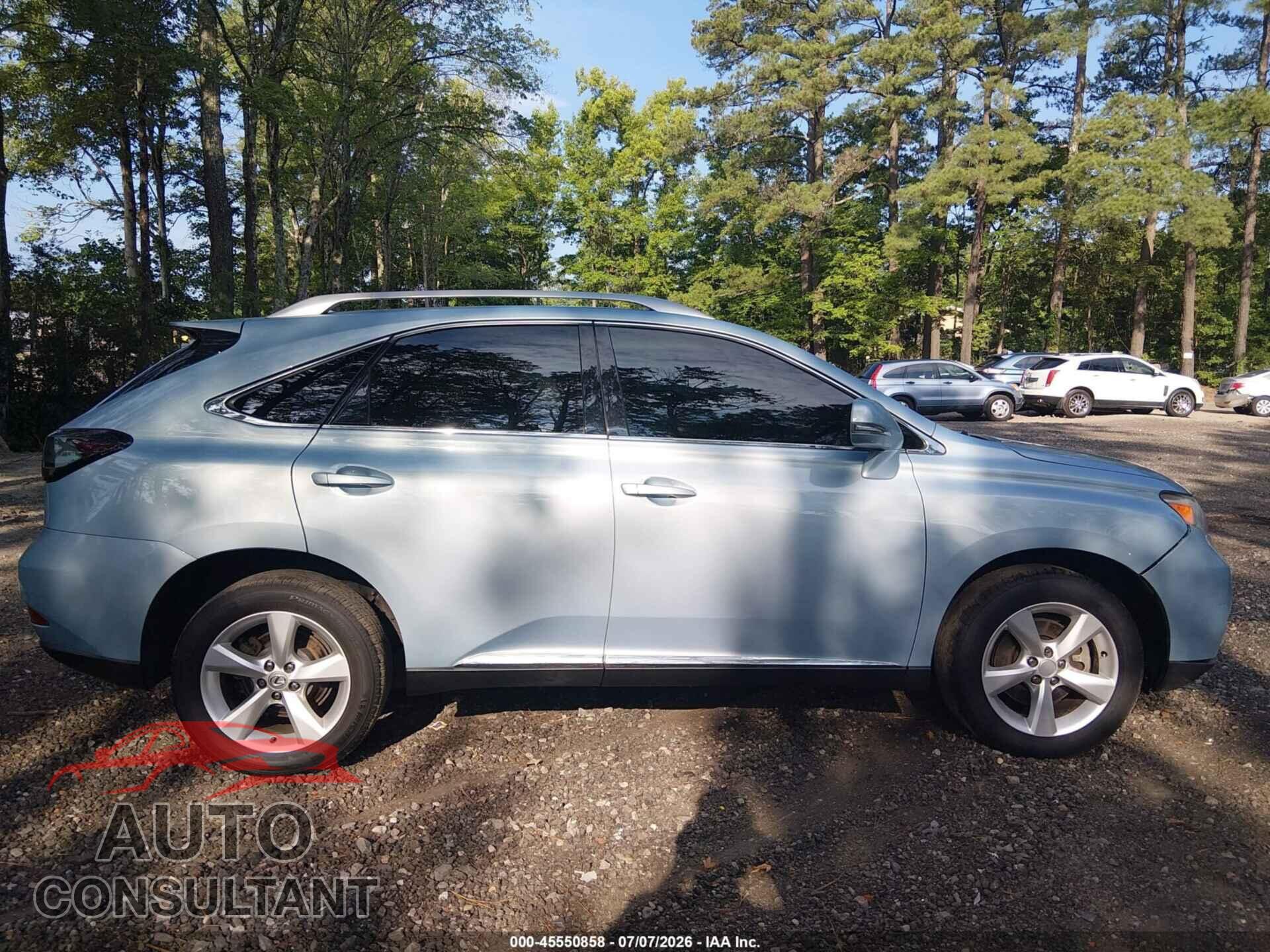 LEXUS RX 350 2011 - 2T2BK1BA3BC085533