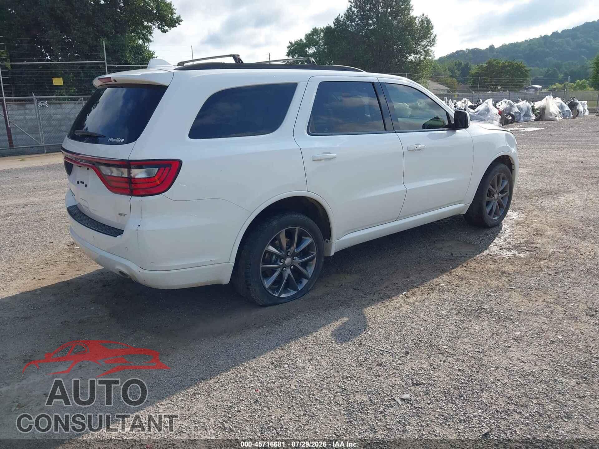 DODGE DURANGO 2017 - 1C4RDJDGXHC961059