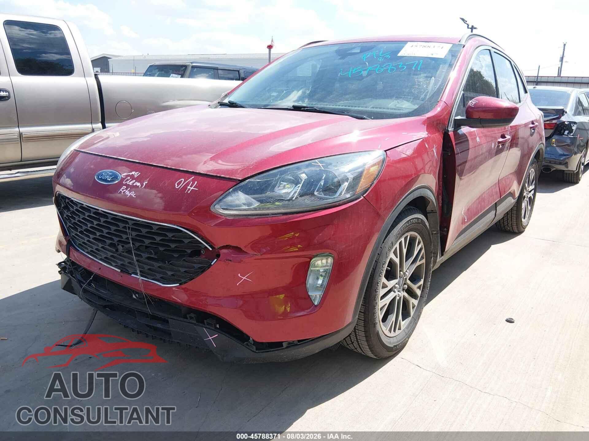 FORD ESCAPE 2020 - 1FMCU0H62LUA54726