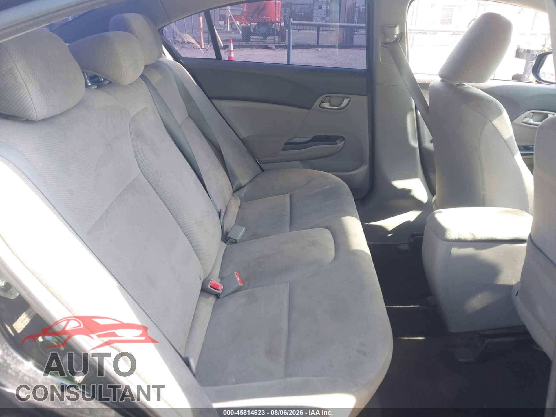 HONDA CIVIC 2012 - 19XFB2F59CE367283