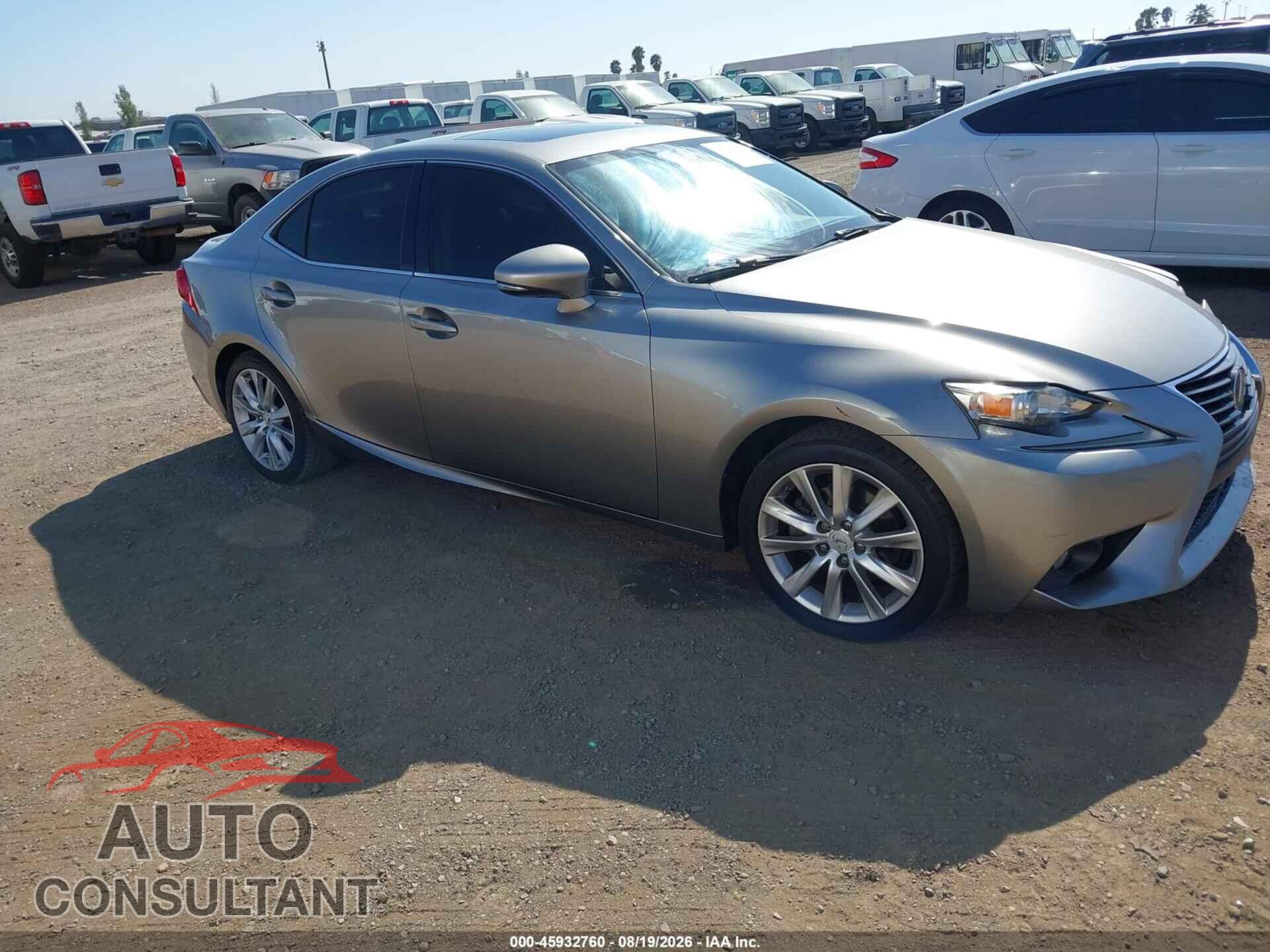 LEXUS IS 250 2014 - JTHBF1D23E5030076
