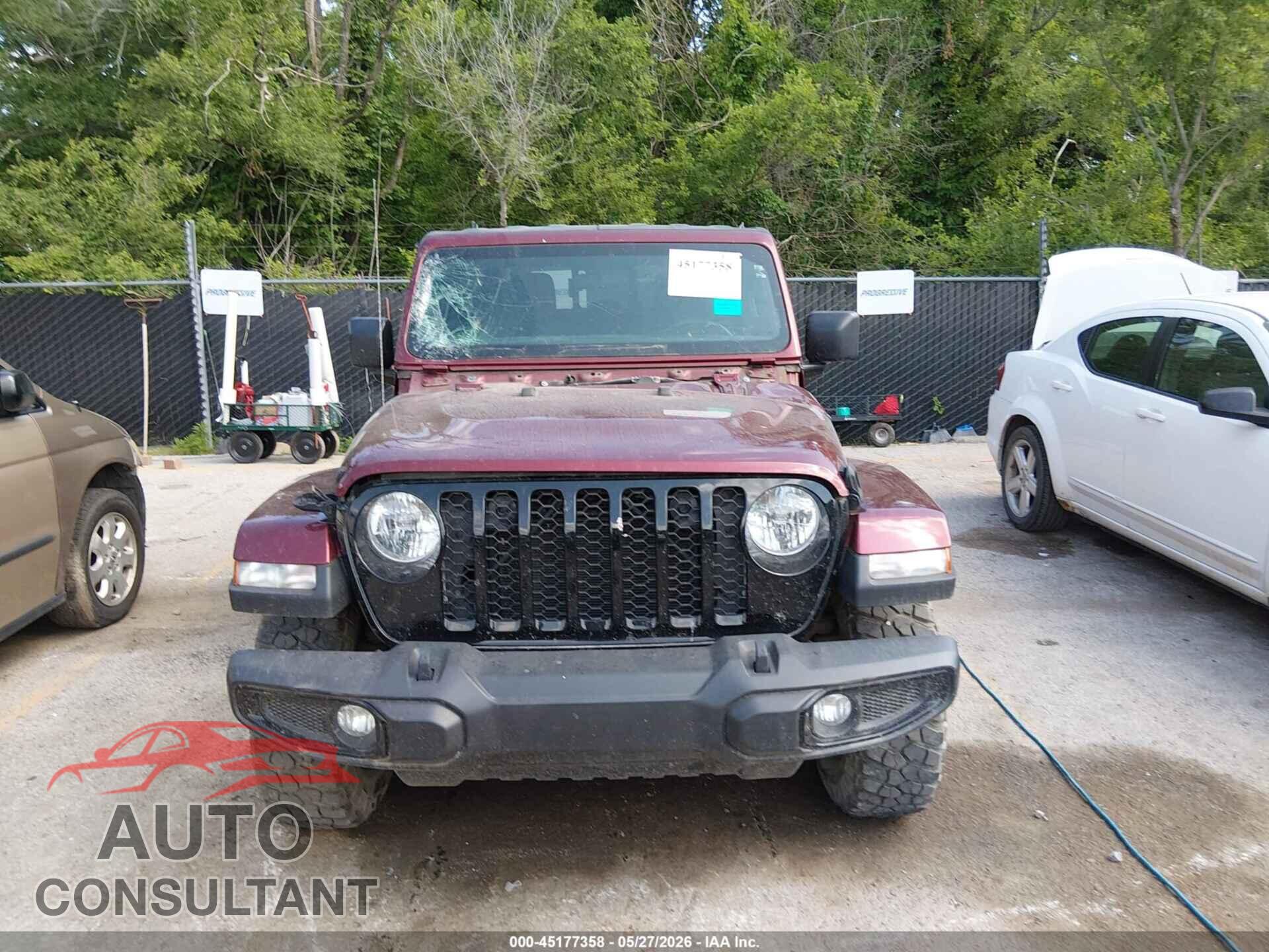 JEEP GLADIATOR 2021 - 1C6HJTAG3ML523084