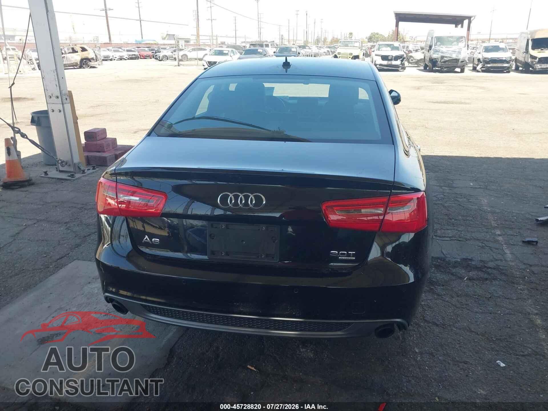 AUDI A6 2012 - WAUJGAFC4CN091768