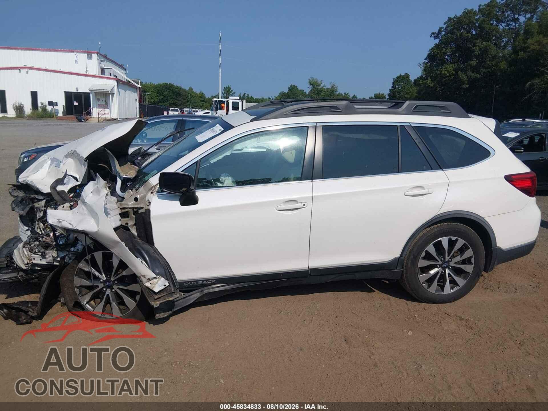 SUBARU OUTBACK 2016 - 4S4BSANC3G3244077