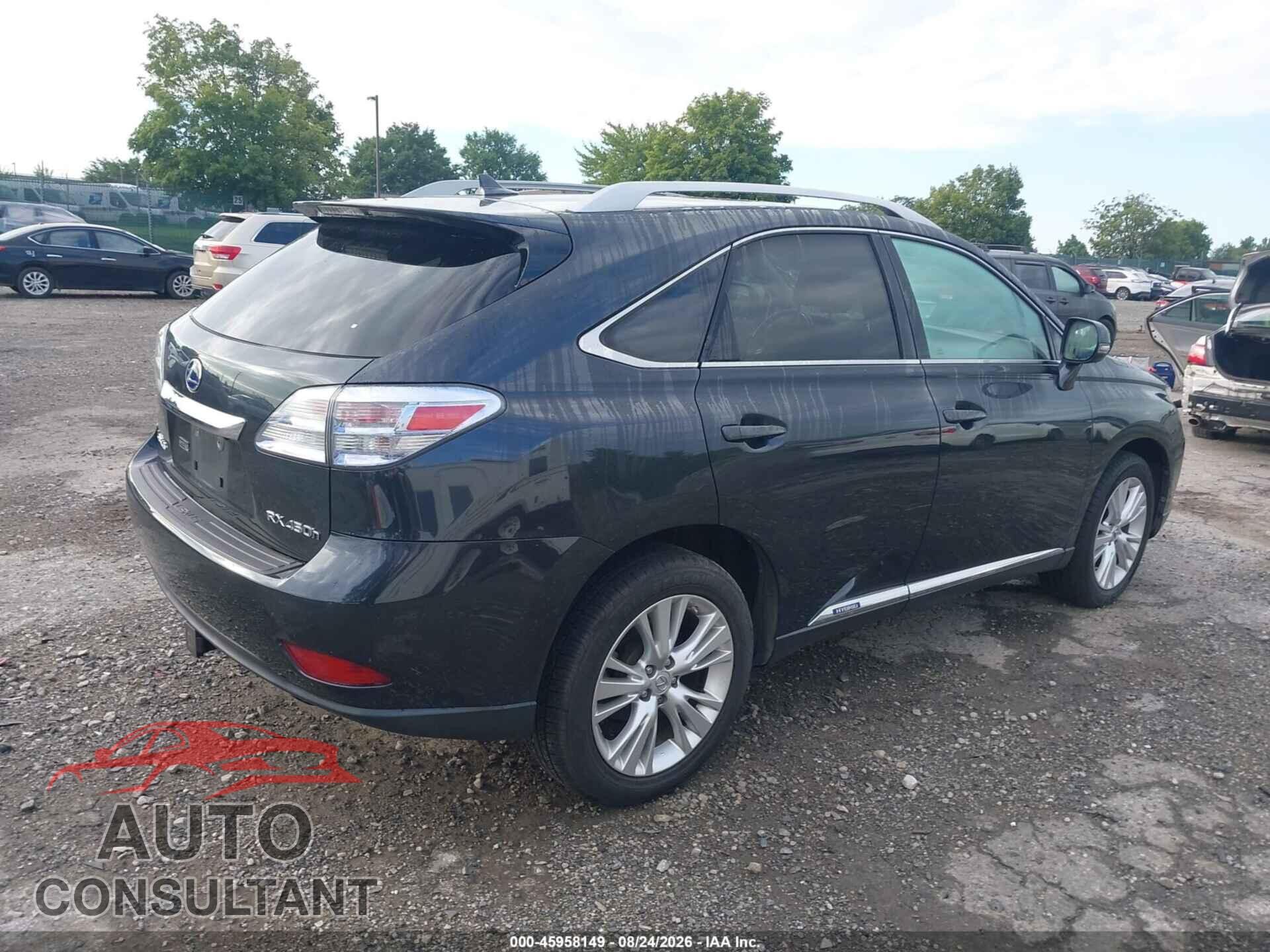 LEXUS RX 2010 - JTJBC1BA0A2017797