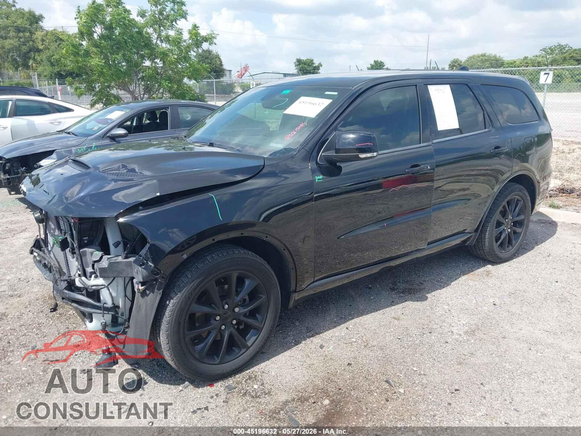 DODGE DURANGO 2018 - 1C4RDHDGXJC494840