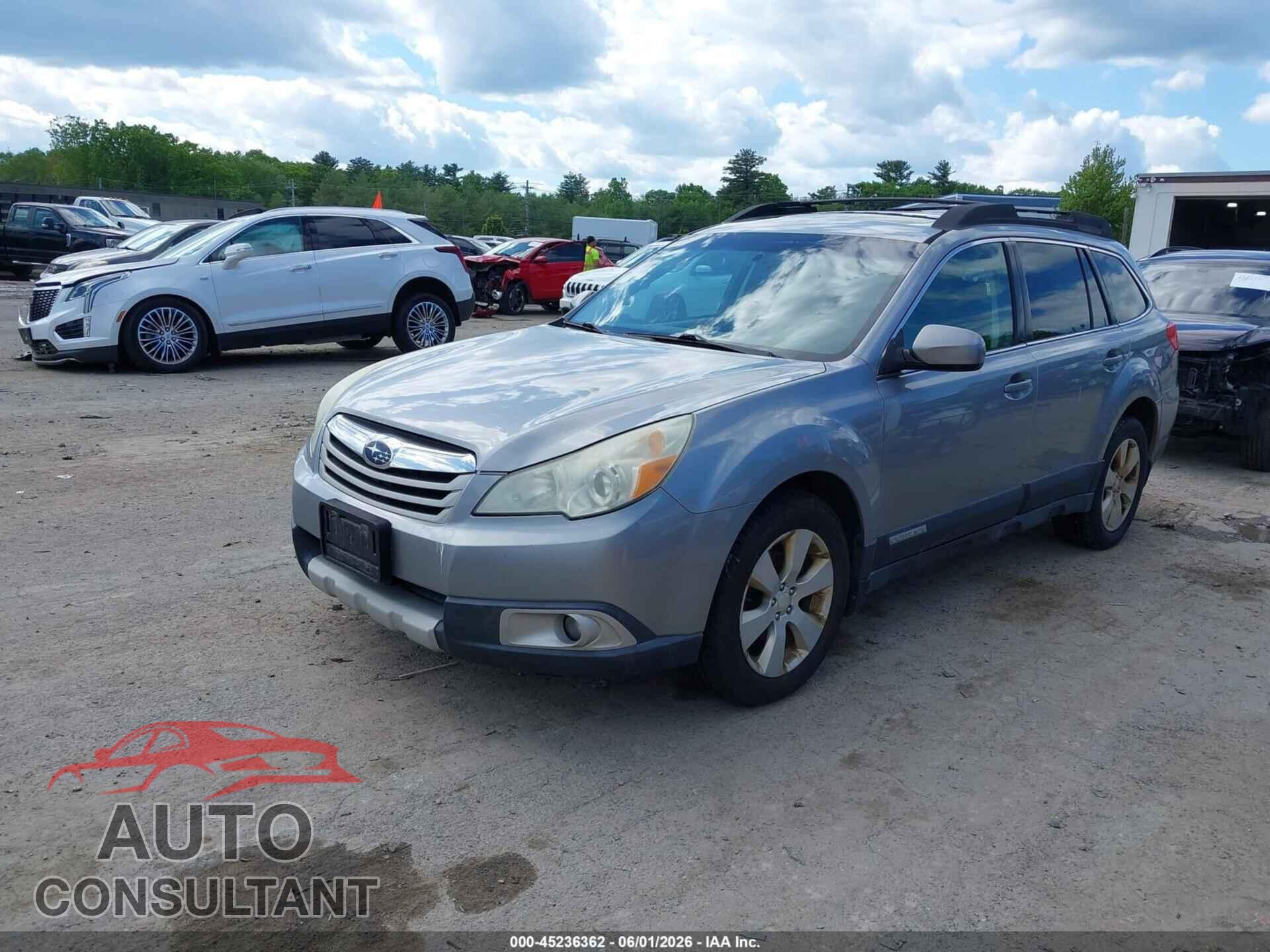 SUBARU OUTBACK 2011 - 4S4BRBLC9B3366326