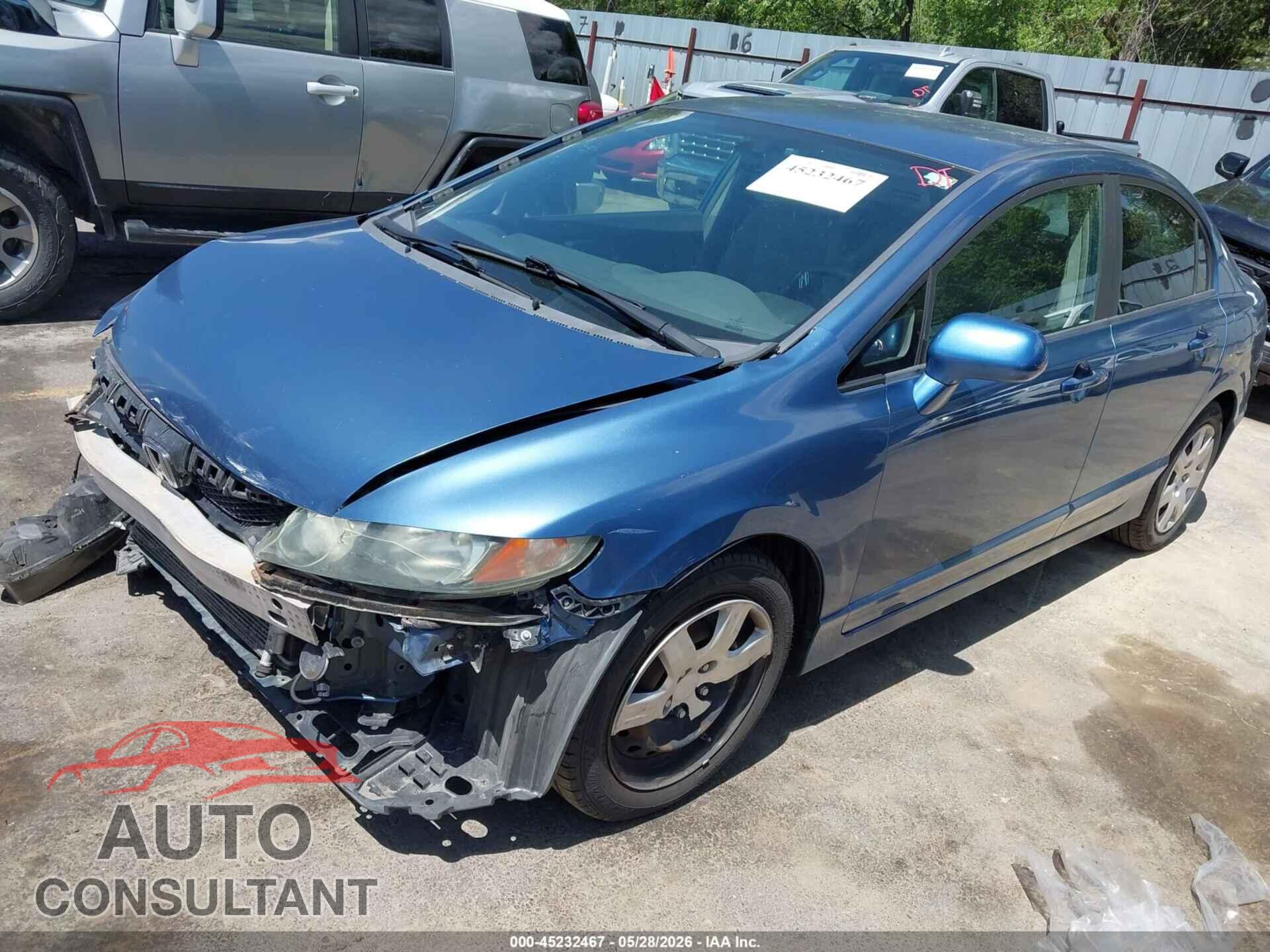 HONDA CIVIC 2010 - 19XFA1F56AE077738