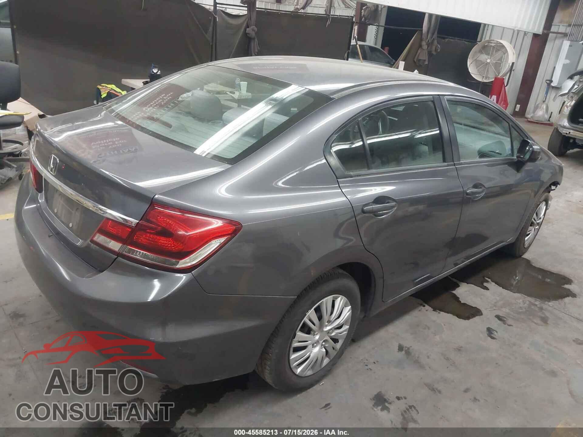 HONDA CIVIC 2014 - 19XFB2F55EE209302