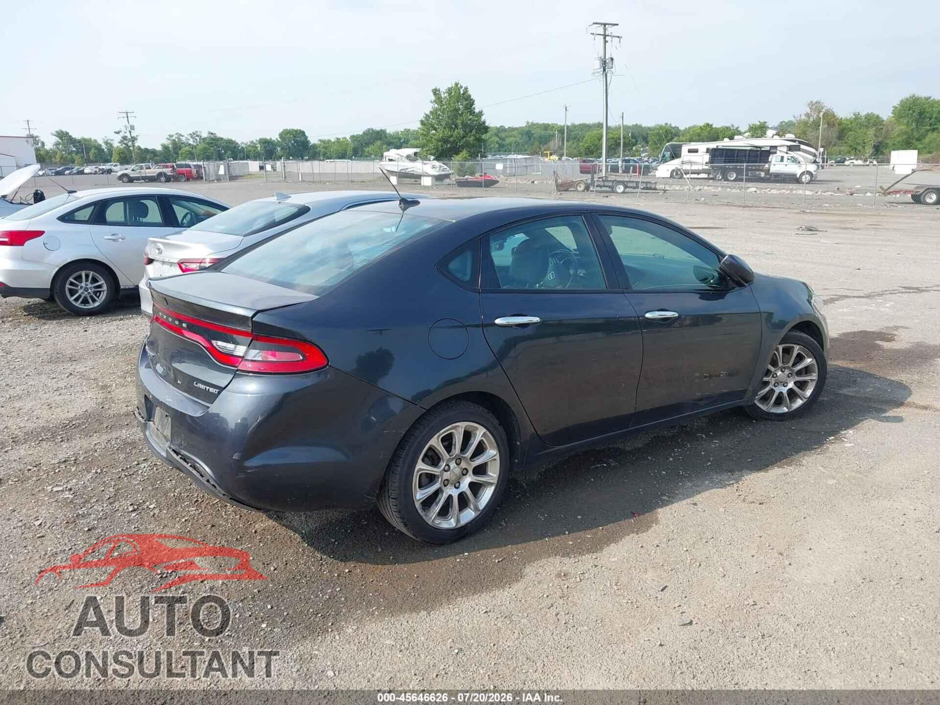 DODGE DART 2013 - 1C3CDFCA5DD216650