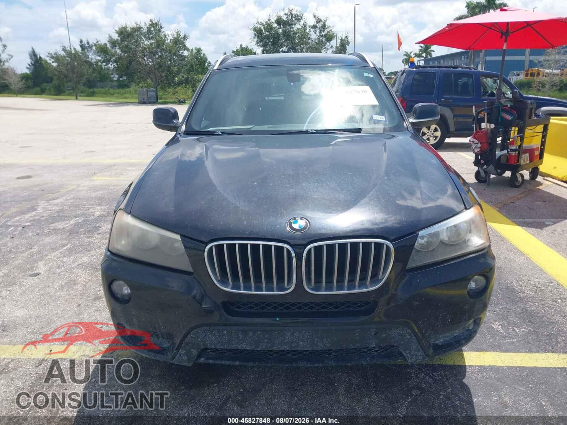 BMW X3 2013 - 5UXWX9C51D0D04477