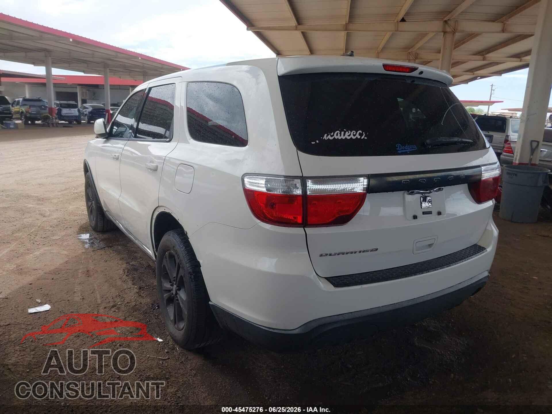 DODGE DURANGO 2012 - 1C4RDHAG2CC335334