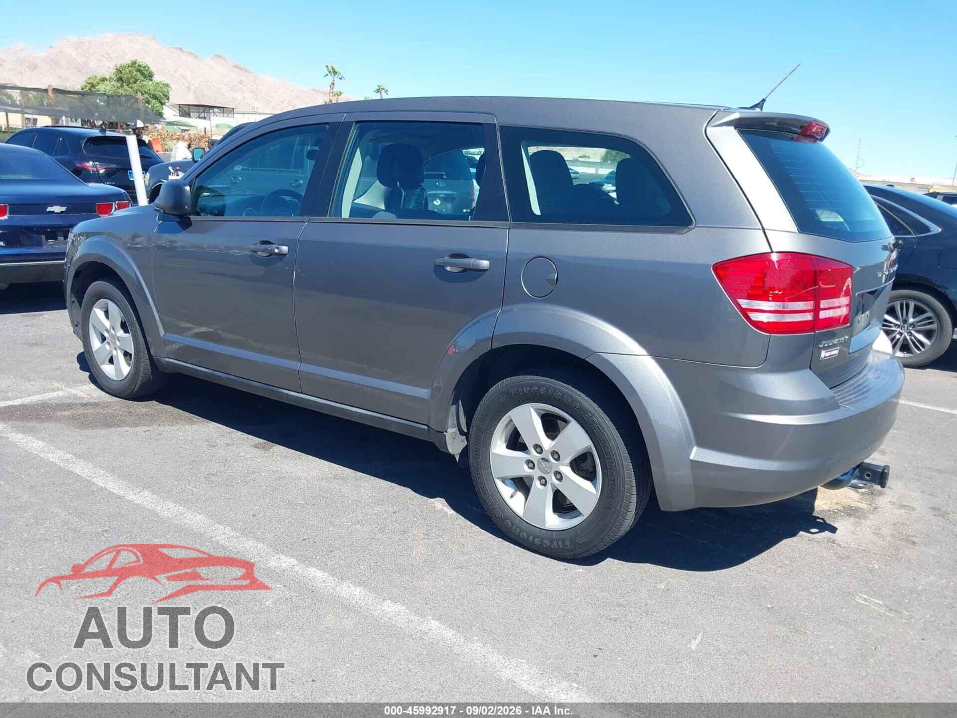 DODGE JOURNEY 2013 - 3C4PDCAB8DT530035